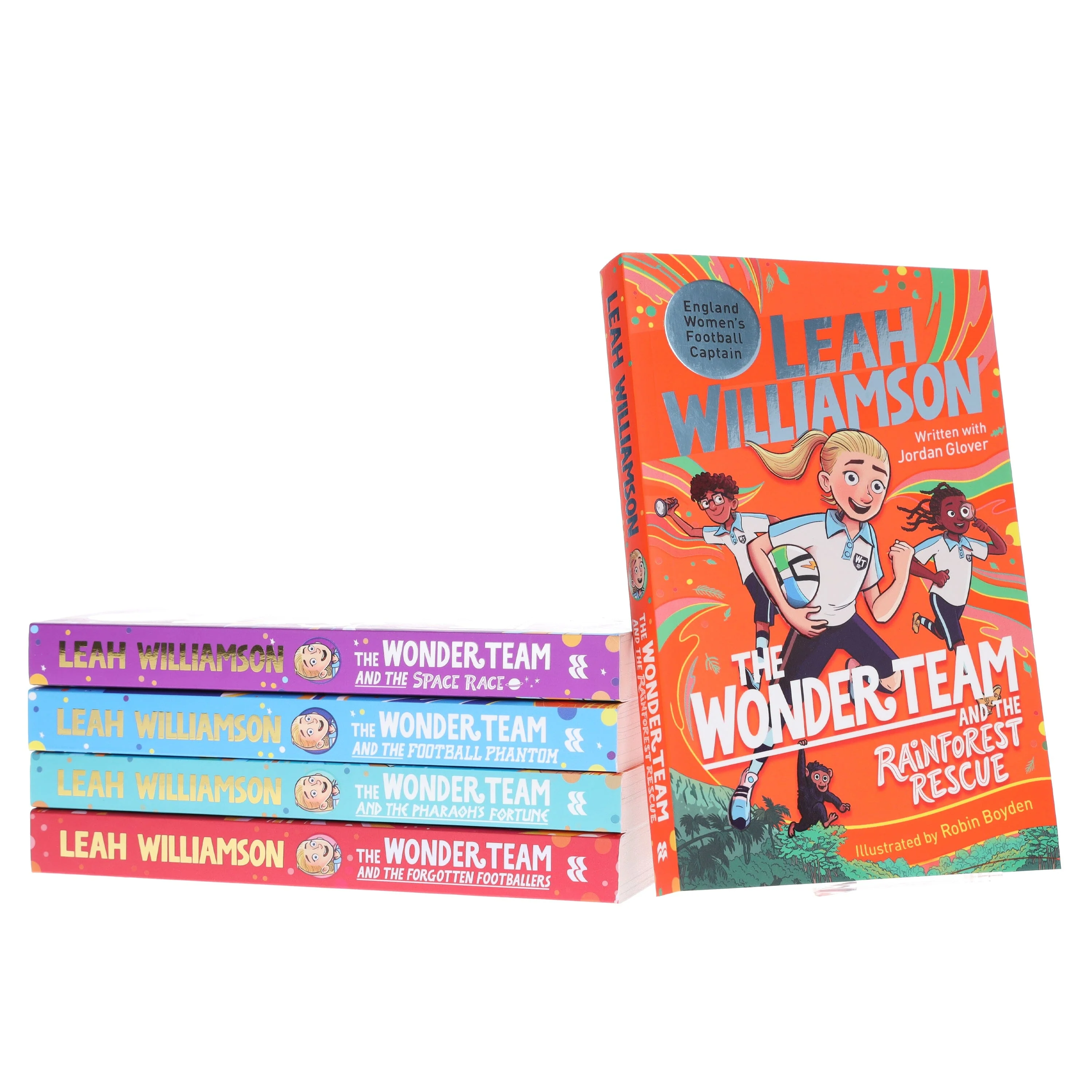 The Wonder Team Series By Leah Williamson Illustrated 5 Books Collection Set - Ages 9-11 - Paperback - Image 5