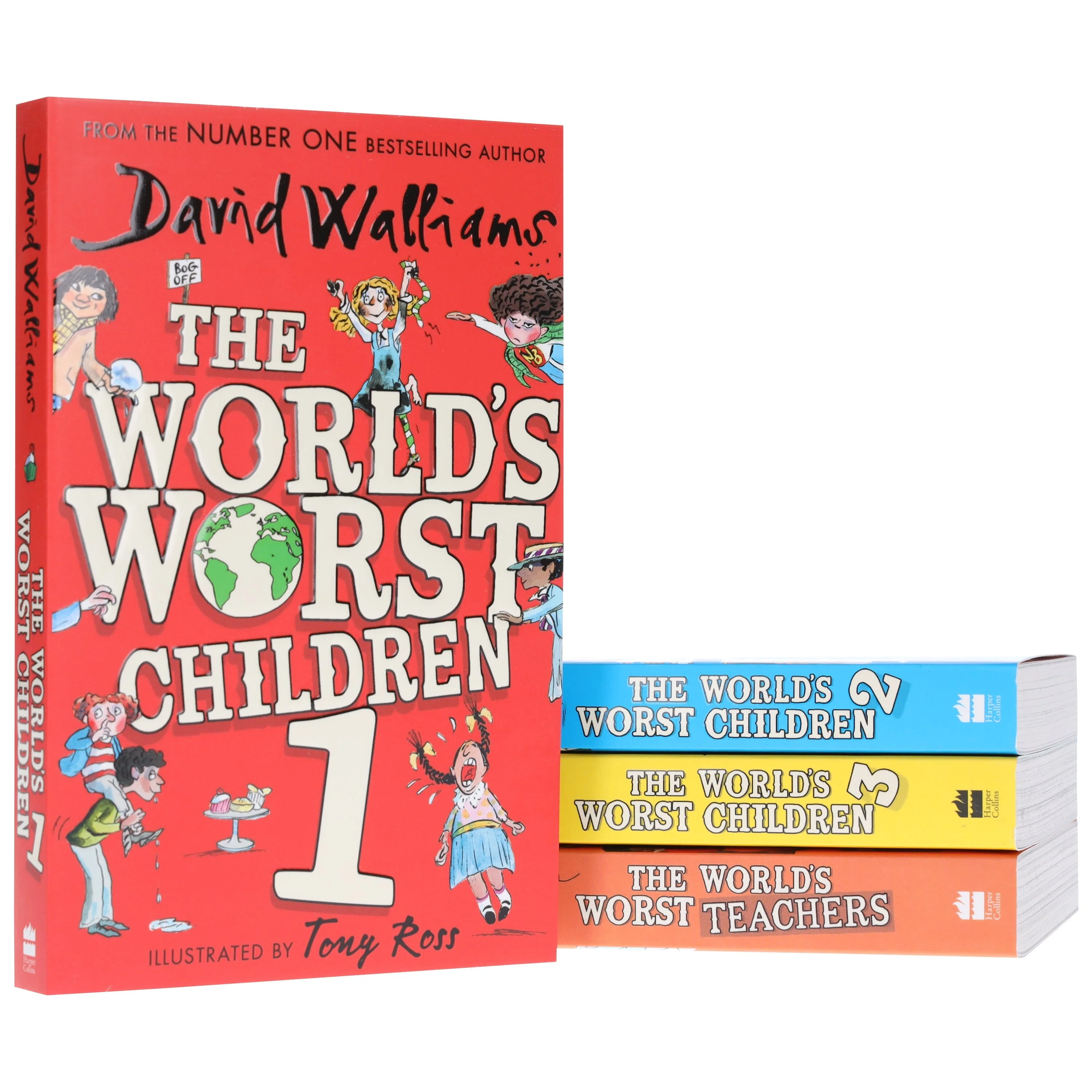 The World's Worst Children Series by David Walliams: Illustrated 4 Books Collection Set - Ages 7-12 -Paperback - Image 5