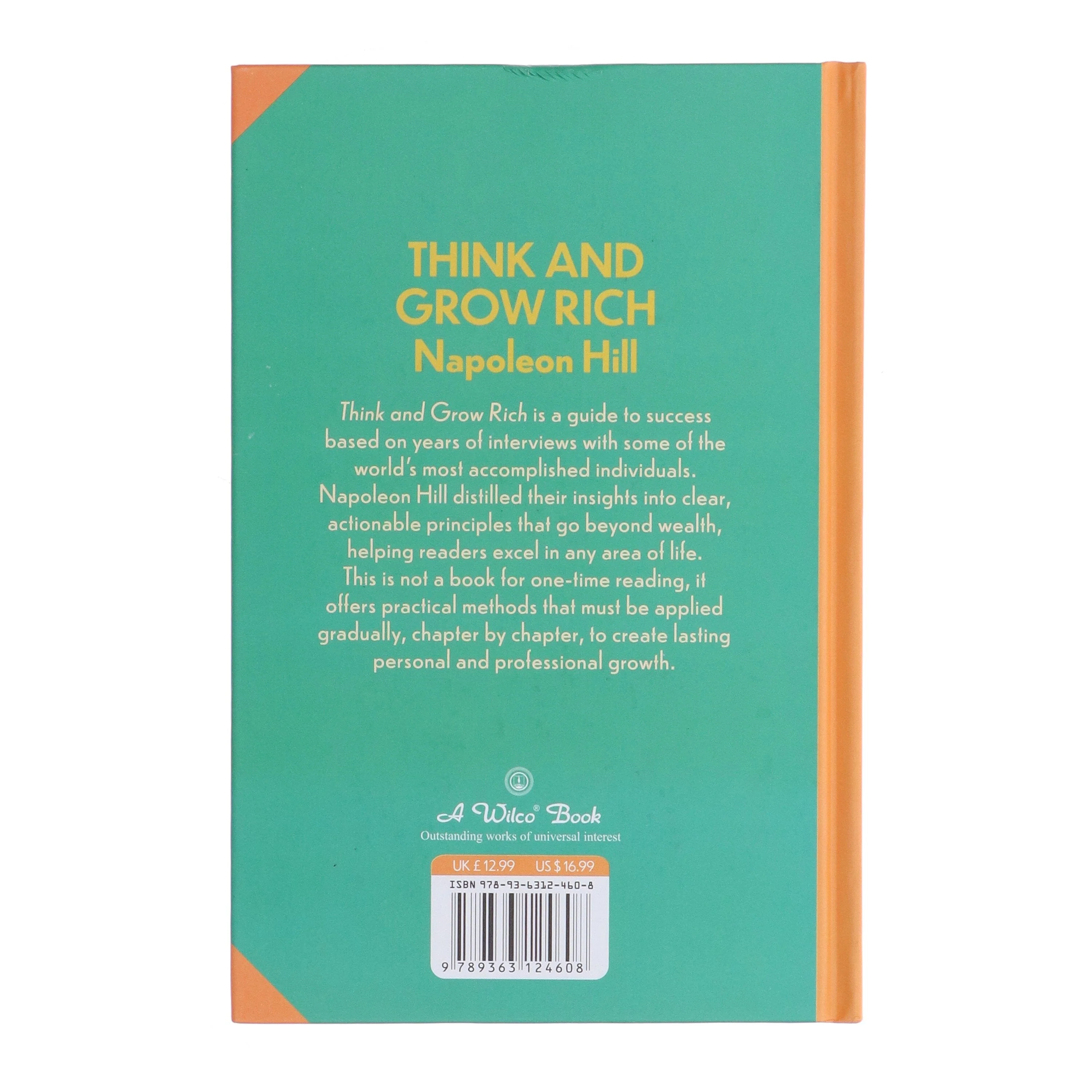 Think And Grow Rich by Napoleon Hill With Sprayed Edge - Non Fiction - Hardback - Image 3