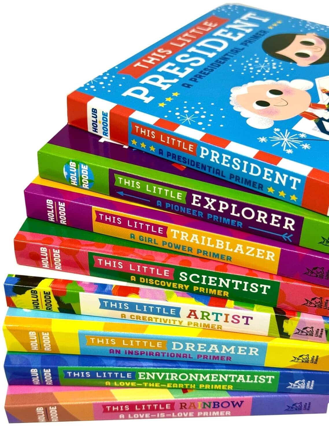 This Little Inspiration: An Empowering 8-Book Collection Box Set By Joan Holub & Daniel Roode - Ages 3-5 - Board Book - Image 4