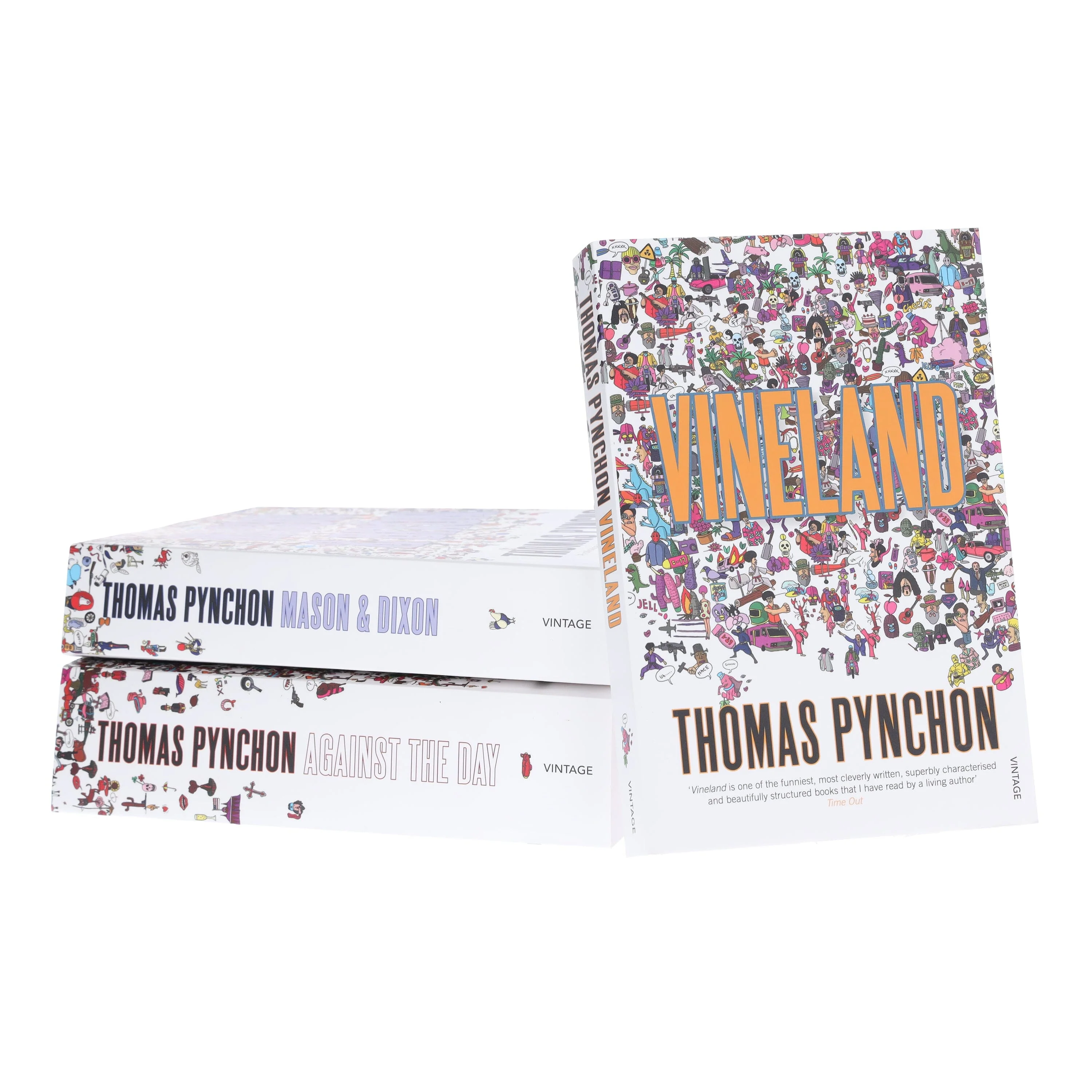 One Battle After Another - Thomas Pynchon Collection (Mason & Dixon, Vineland & Against the Day) 3 Books Set - Fiction - Paperback - Image 4