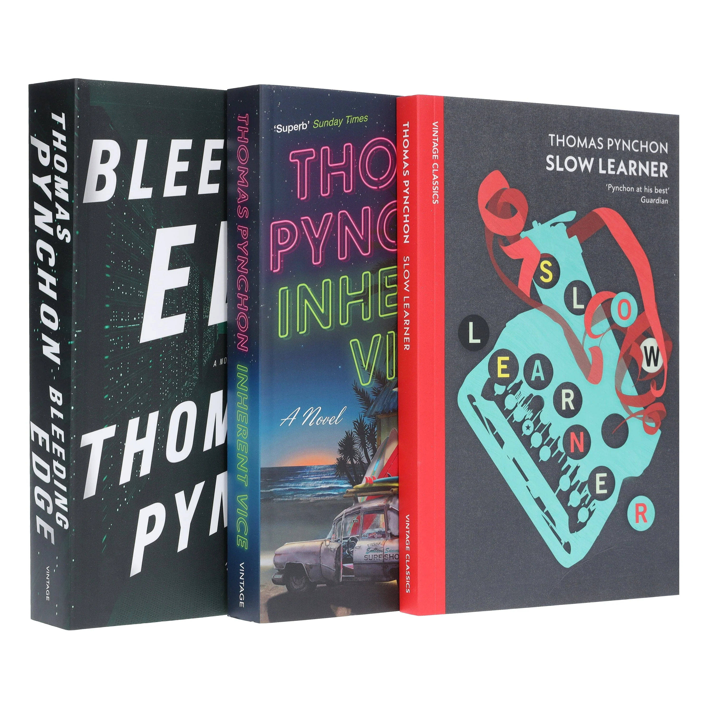 Thomas Pynchon Collection (Slow Learner, Inherent Vice & Bleeding Edge) 3 Books Set - Fiction - Paperback - Image 4