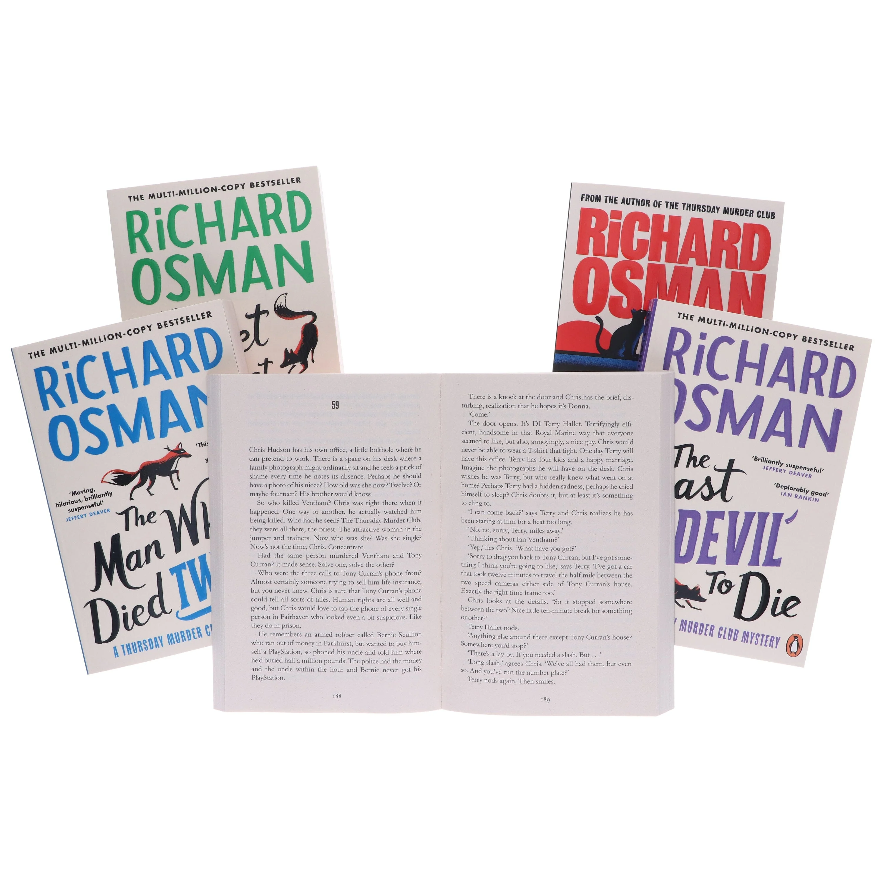 Thursday Murder Club & We Solve Murders Series by Richard Osman 5 Books Collection Set - Fiction - Paperback - Image 7