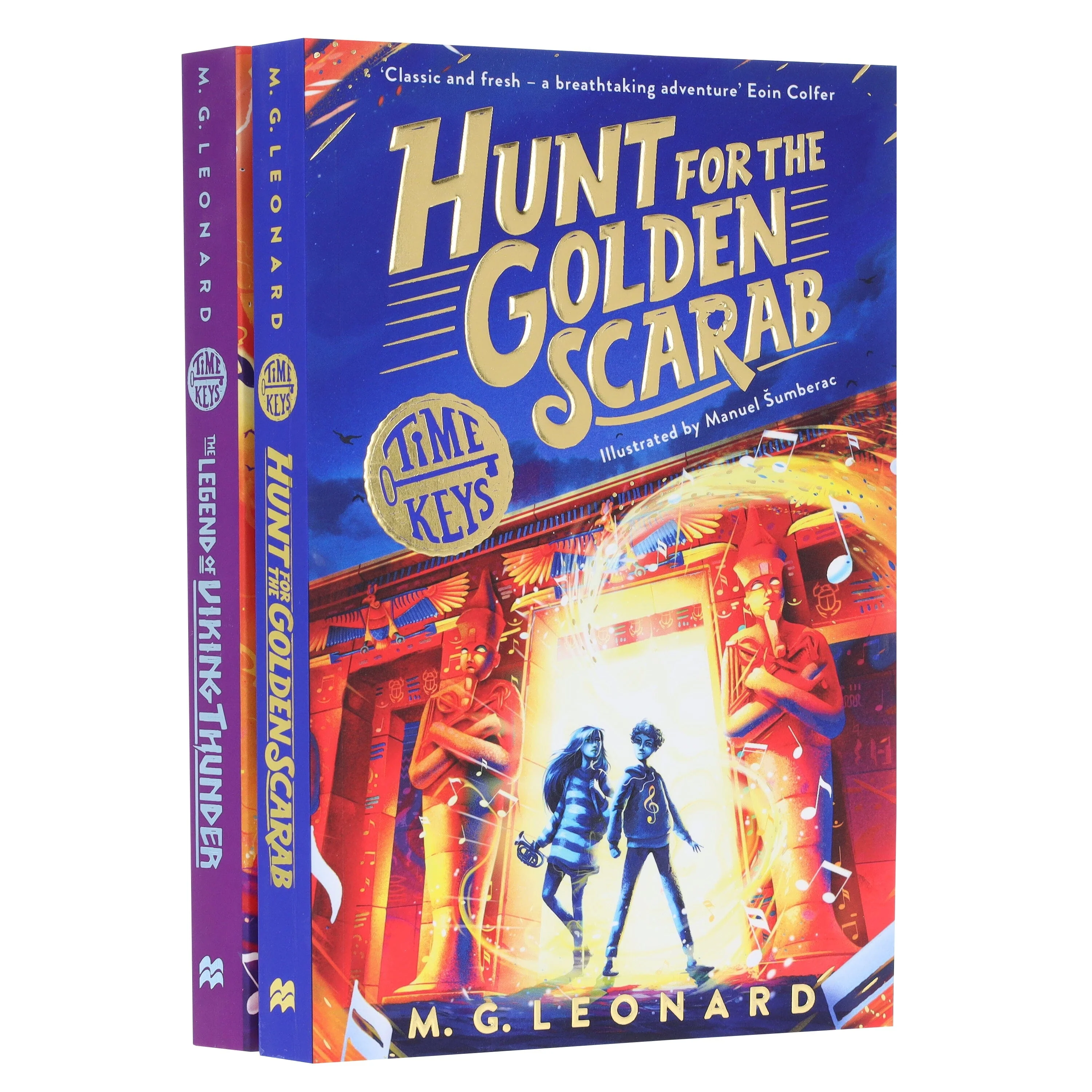 Time Keys Series by M. G. Leonard Illustrated 2 Books Collection Set - Ages 9-11 - Paperback - Image 4