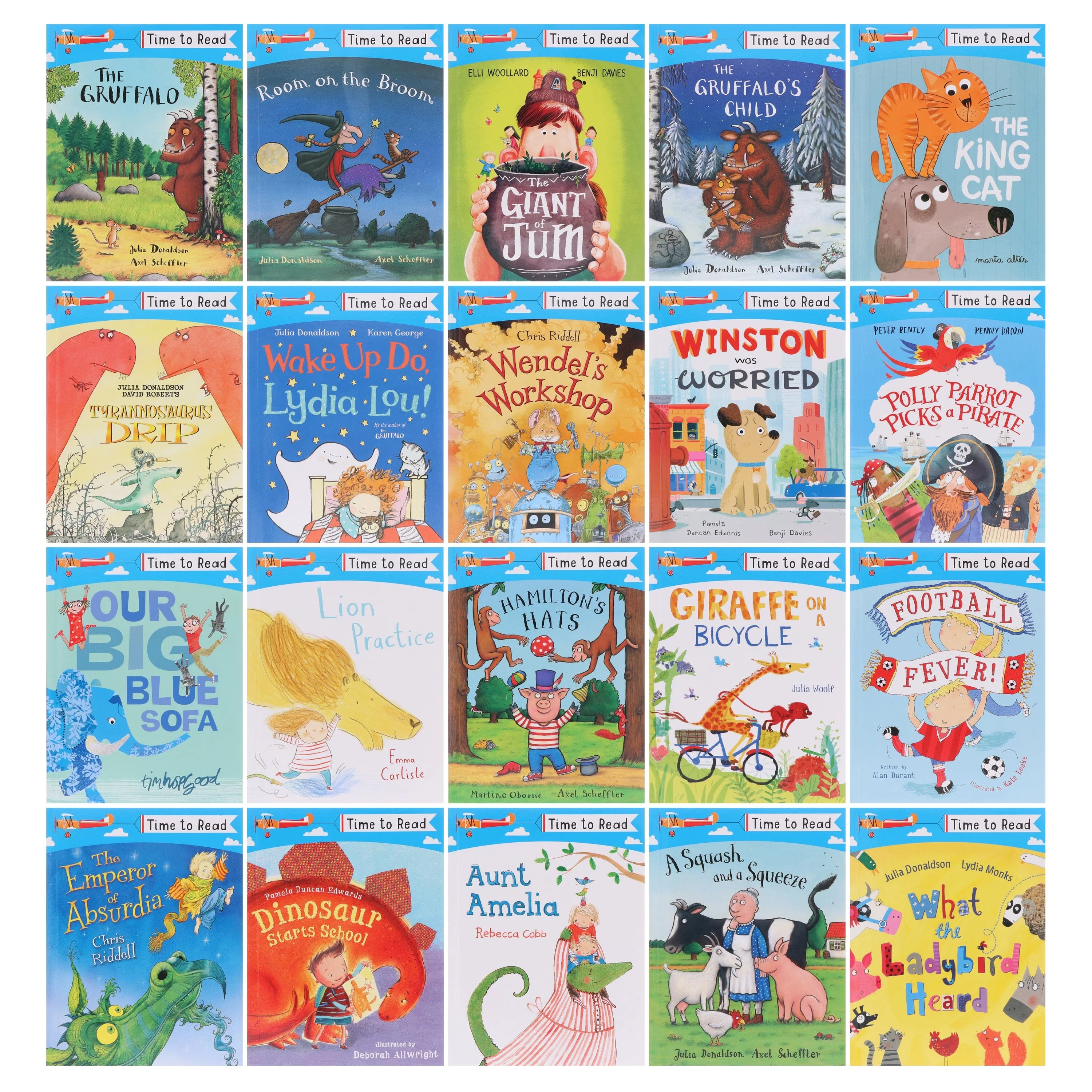 Time To Read Collection 20 Books Set By Julia Donaldson & Others - Ages 3+ - Paperback - Image 2