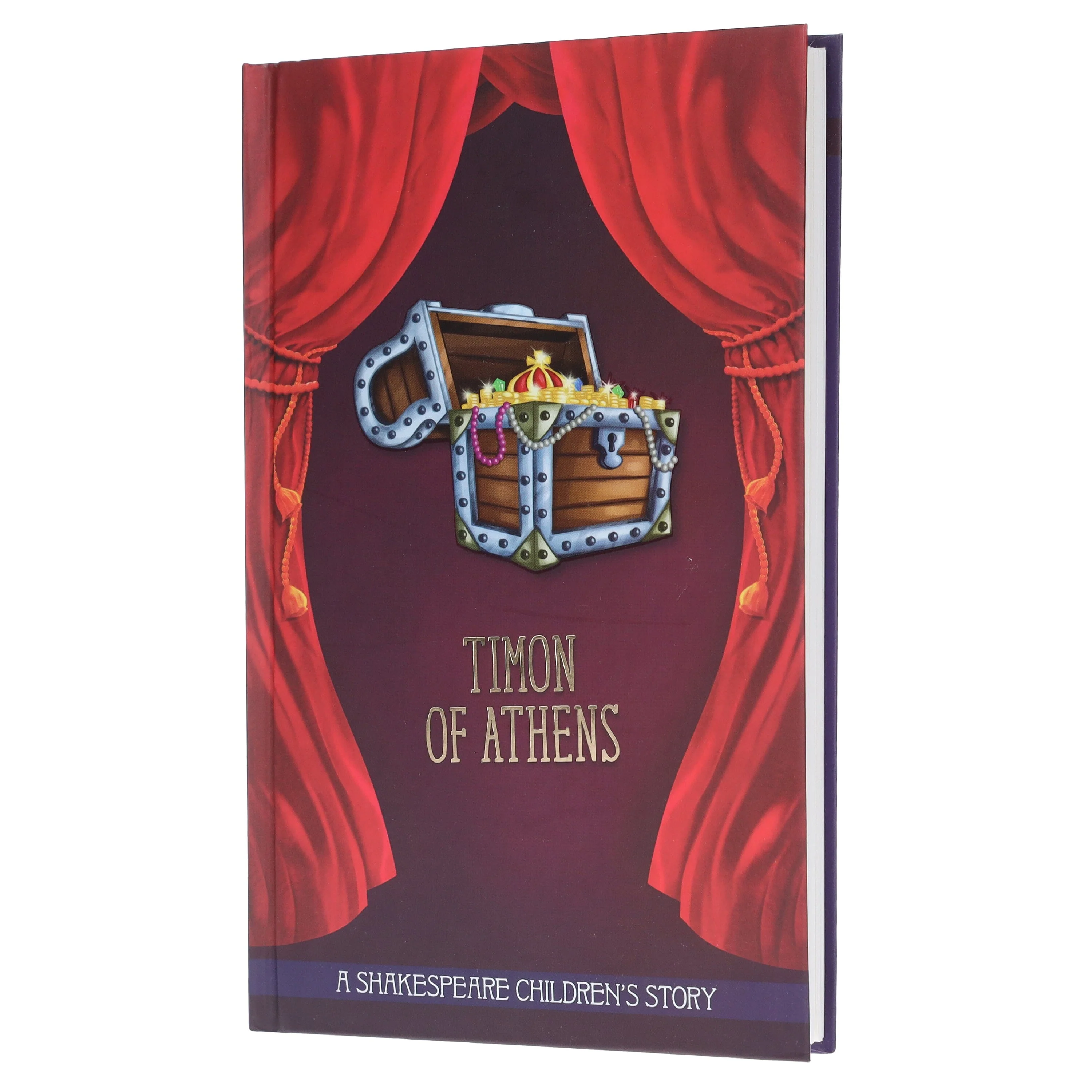 Timon of Athens: A Shakespeare Illustrated Children's Story Book - Ages 7-9 - Hardback - Image 4