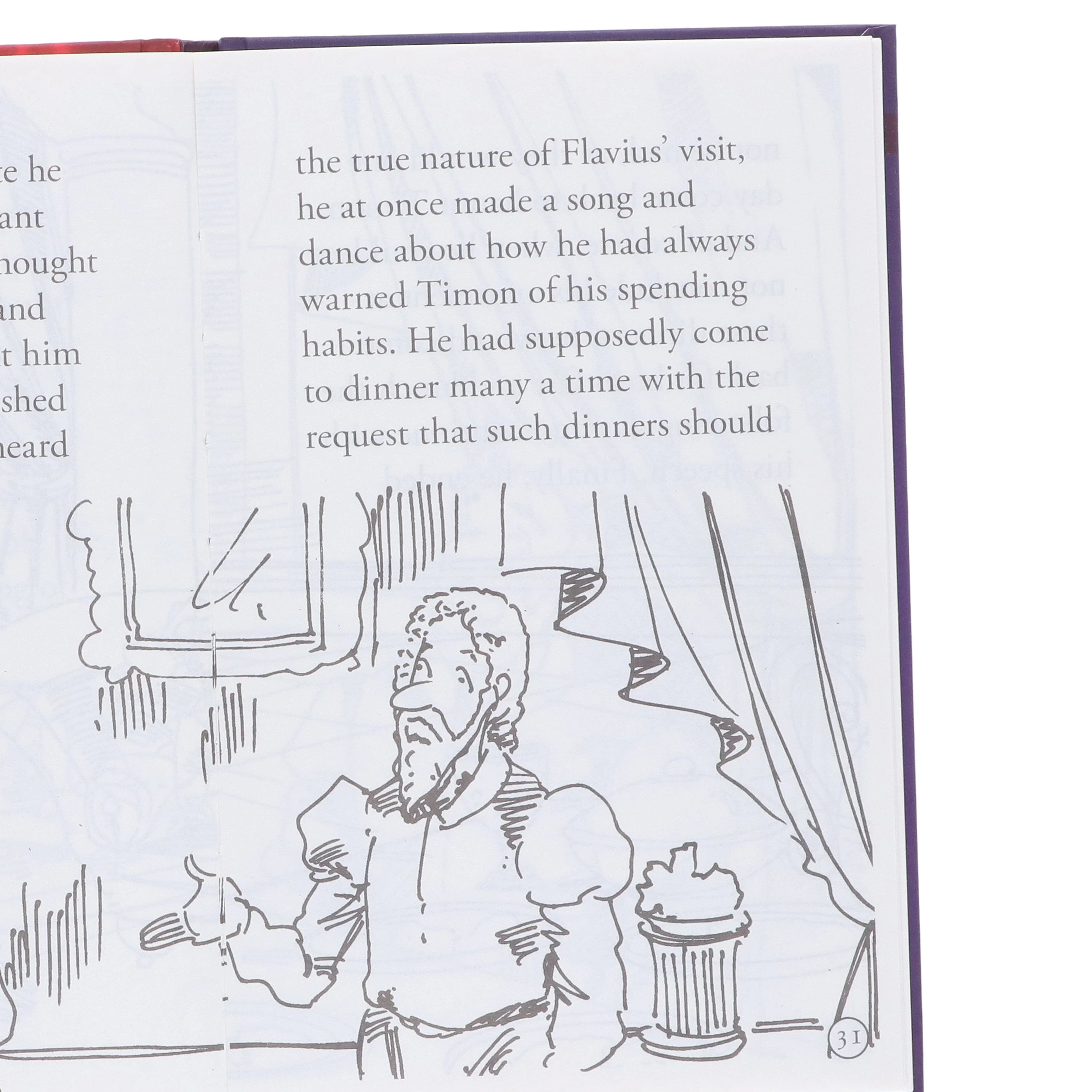 Timon of Athens: A Shakespeare Illustrated Children's Story Book - Ages 7-9 - Hardback - Image 5