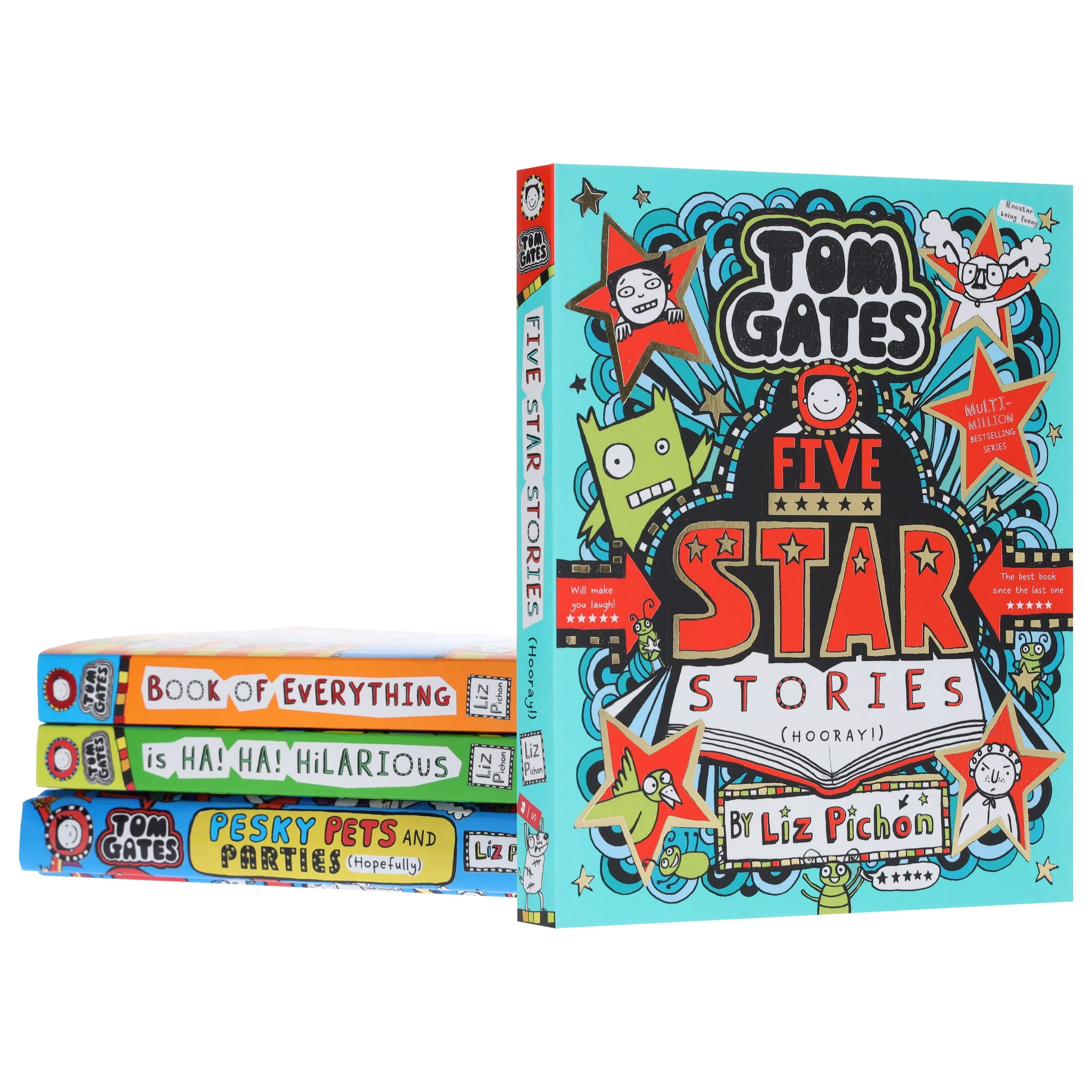 Tom Gates Series (Book 21-24) by Liz Pichon 4 Books Collection Set - Ages 7-12 - Paperback/Hardback - Image 5