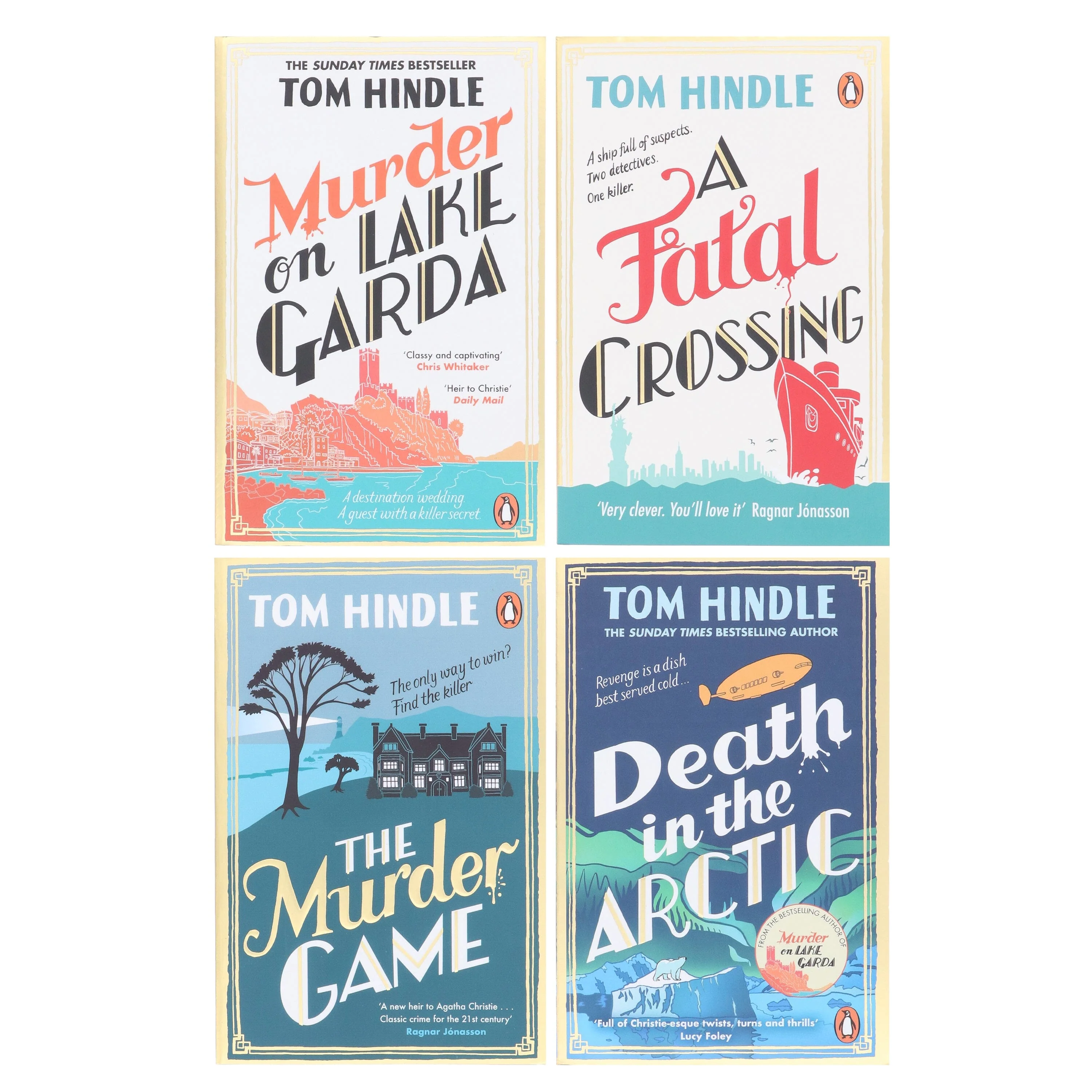 Tom Hindle Murder Mystery Collection 4 Books Set - Fiction - Paperback - Image 2