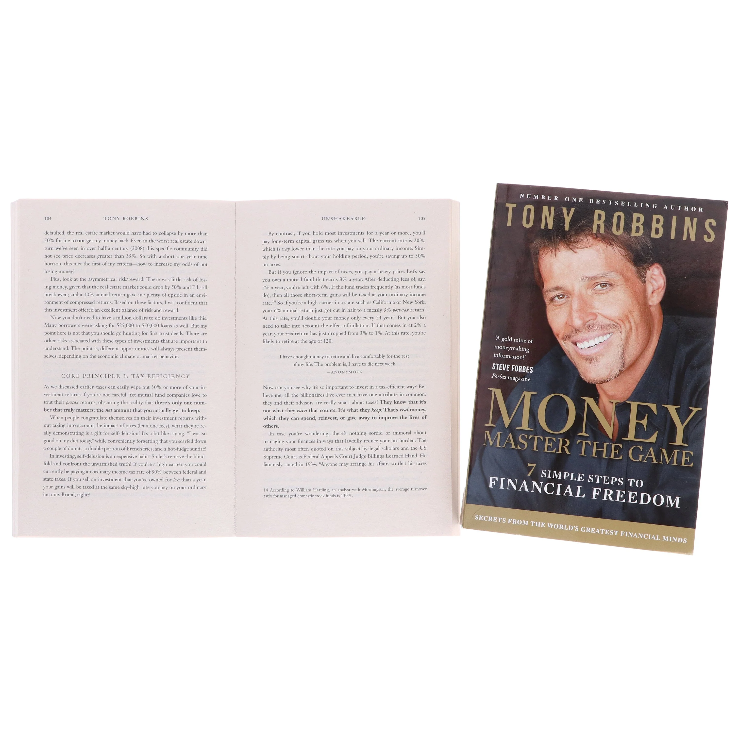Tony Robbins Collection (Unshakeable: Your Guide to Financial Freedom & Money Master the Game) 2 Books Set - Non Fiction - Paperback - Image 7