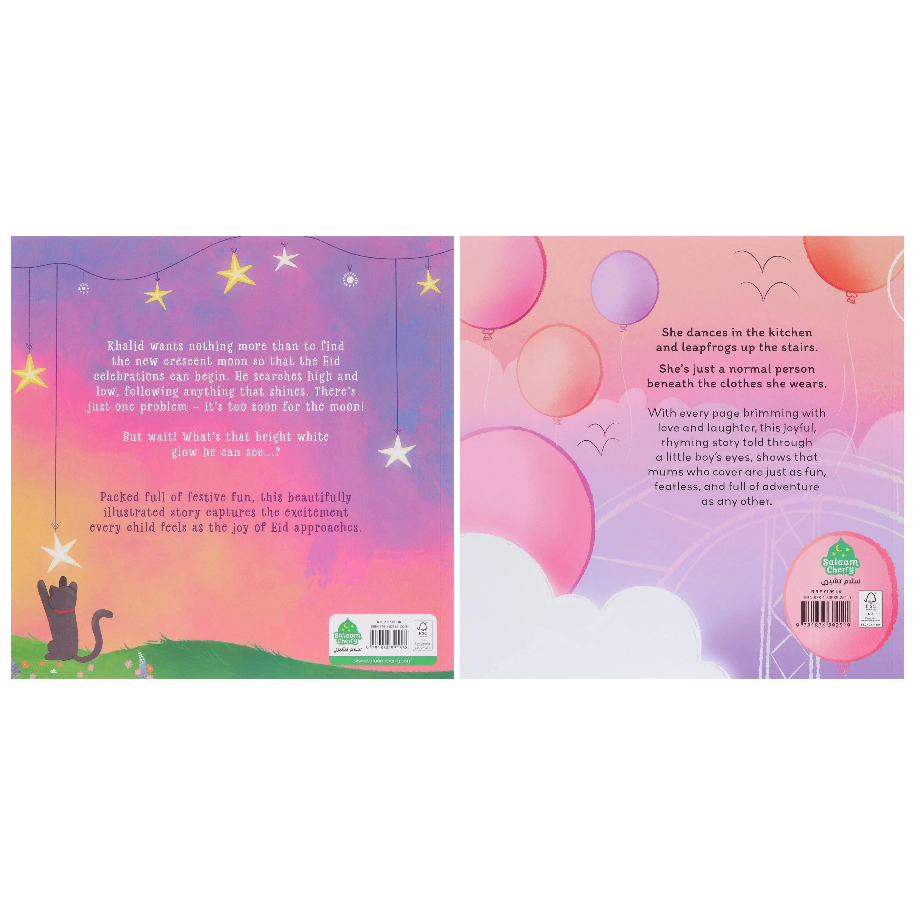 Too Soon For the Moon & My Super Fun Niqabi Mum by Ayshah Ismail & Red Illustrated 2 Picture Books Collection Set - Ages 3+ - Paperback - Image 3