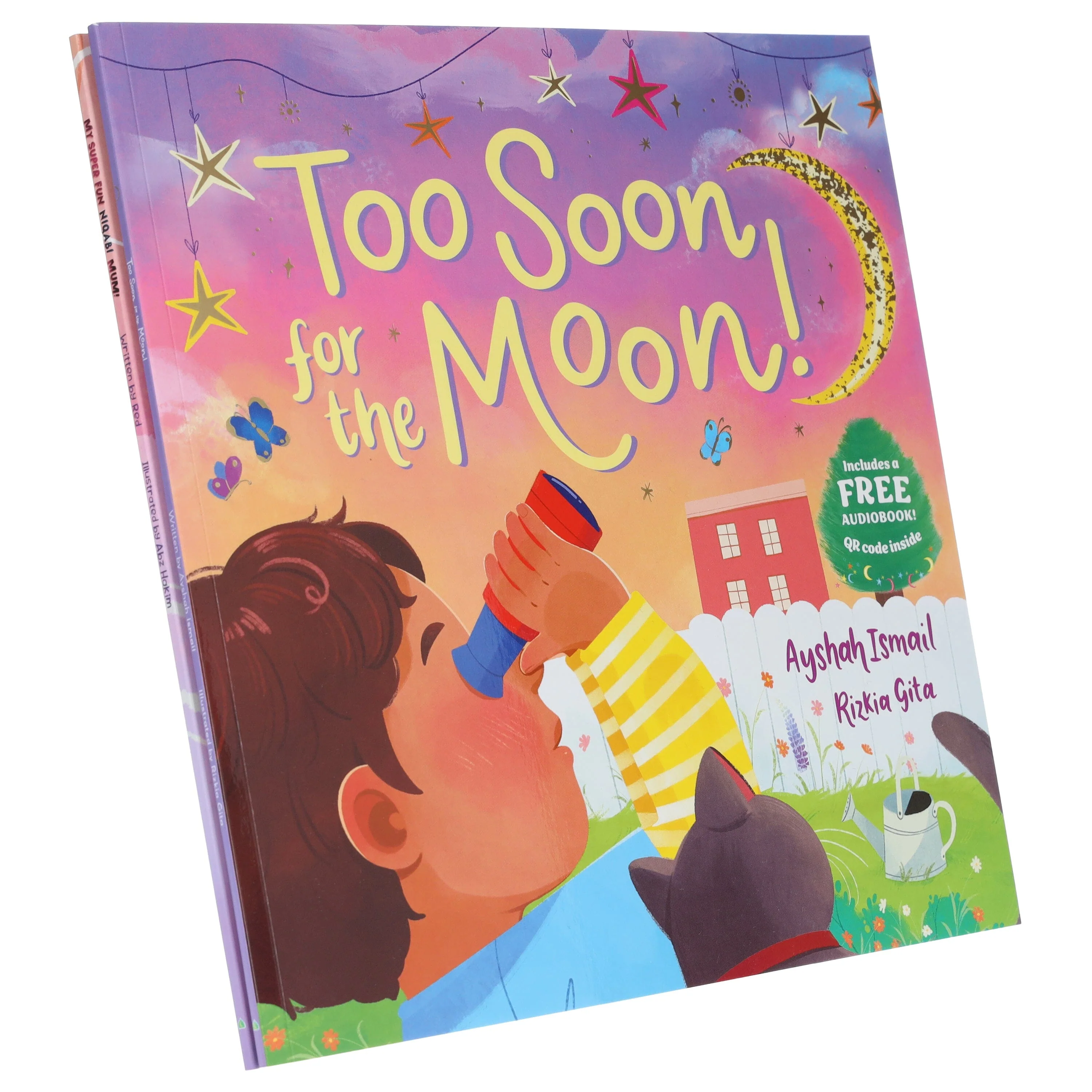Too Soon For the Moon & My Super Fun Niqabi Mum by Ayshah Ismail & Red Illustrated 2 Picture Books Collection Set - Ages 3+ - Paperback - Image 5
