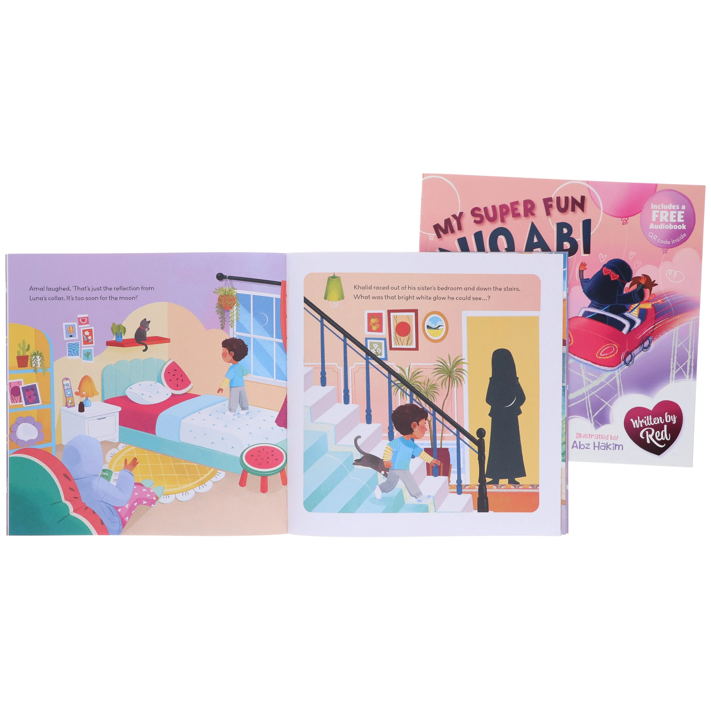 Too Soon For the Moon & My Super Fun Niqabi Mum by Ayshah Ismail & Red Illustrated 2 Picture Books Collection Set - Ages 3+ - Paperback - Image 6