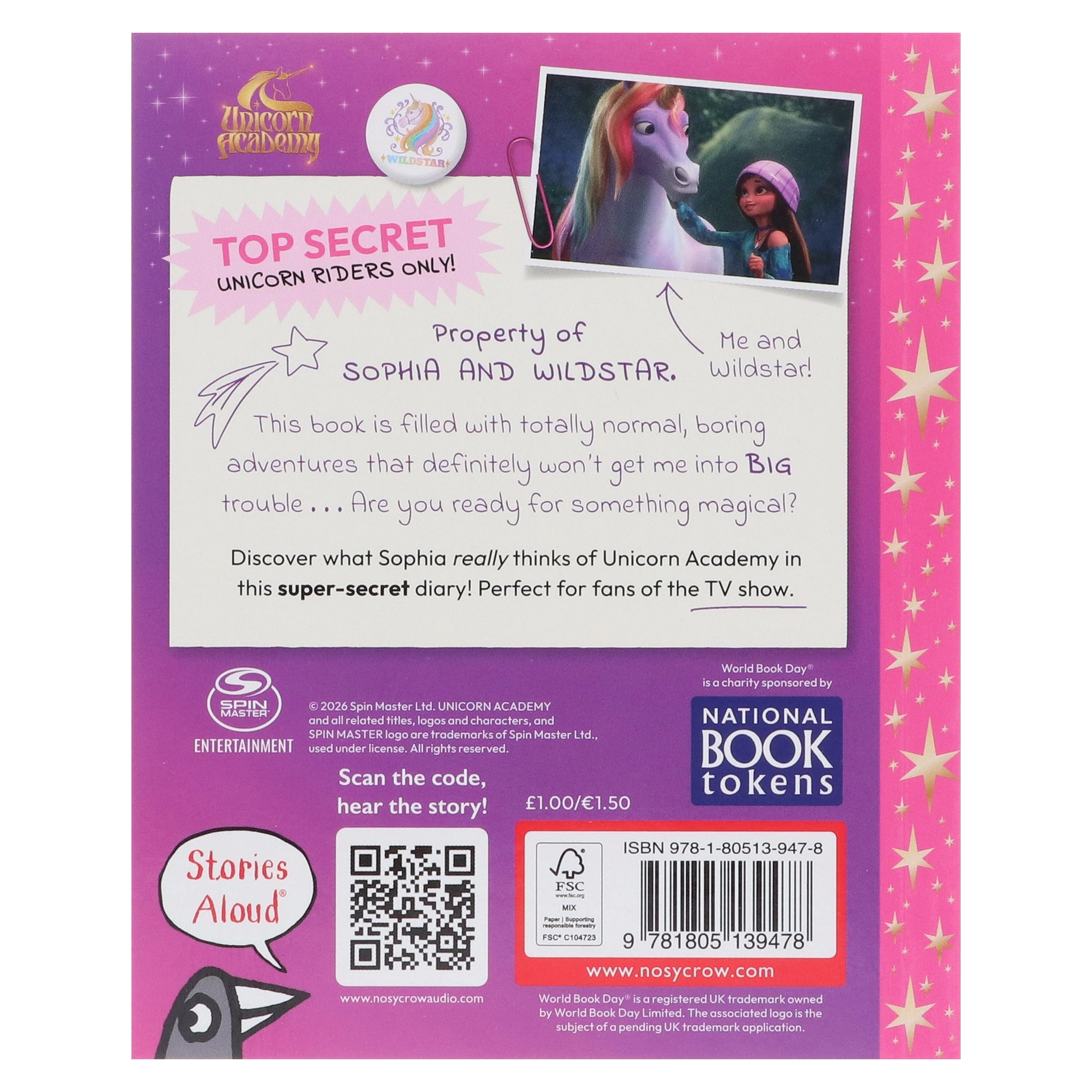 Unicorn Academy: My Secret Unicorn Diary: A World Book Day 2026 Mini Book (Includes a Free Audiobook) - Ages 4-7 - Paperback - Image 3