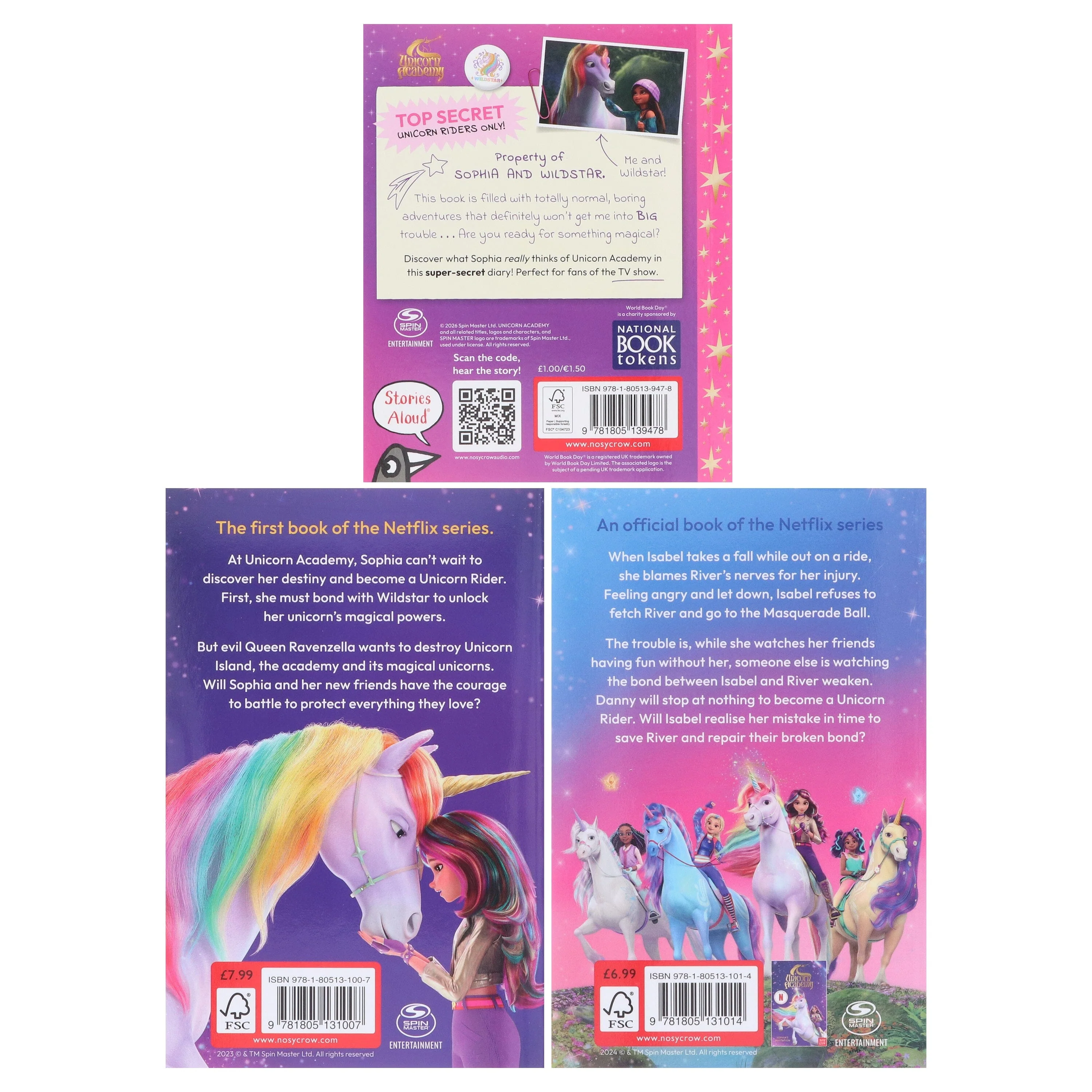 Unicorn Academy Series & My Secret Unicorn Diary: A World Book Day 2026 By Nosy Crow: 3 Books Collection Set - Ages 4-9 - Paperback - Image 3