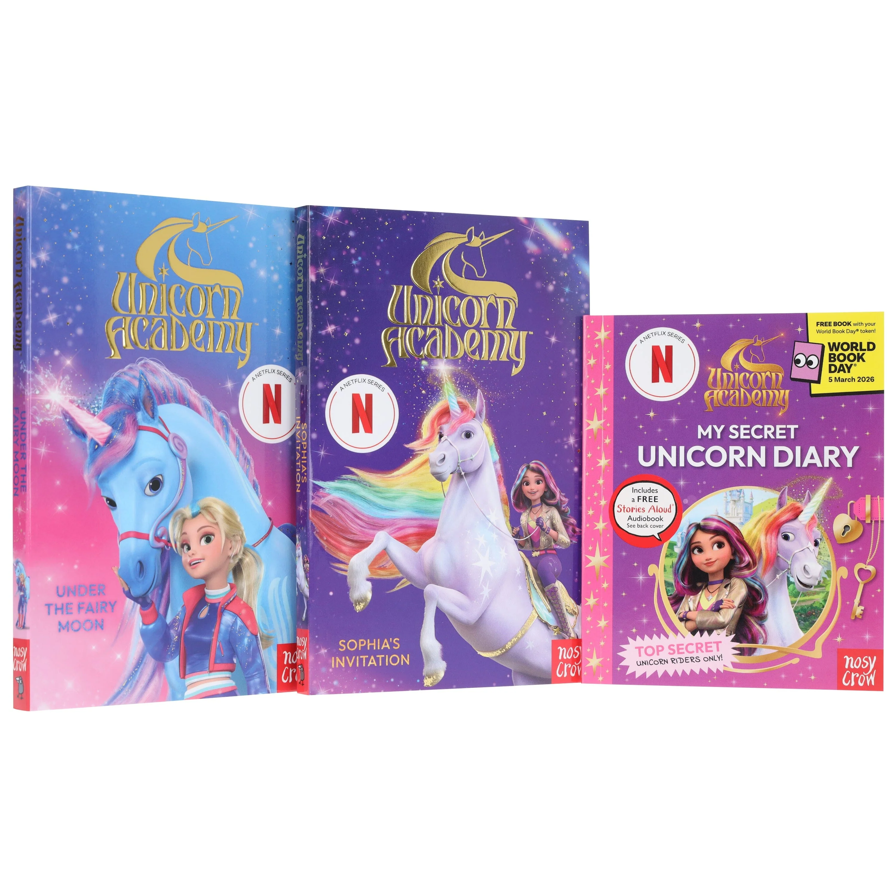 Unicorn Academy Series & My Secret Unicorn Diary: A World Book Day 2026 By Nosy Crow: 3 Books Collection Set - Ages 4-9 - Paperback - Image 4