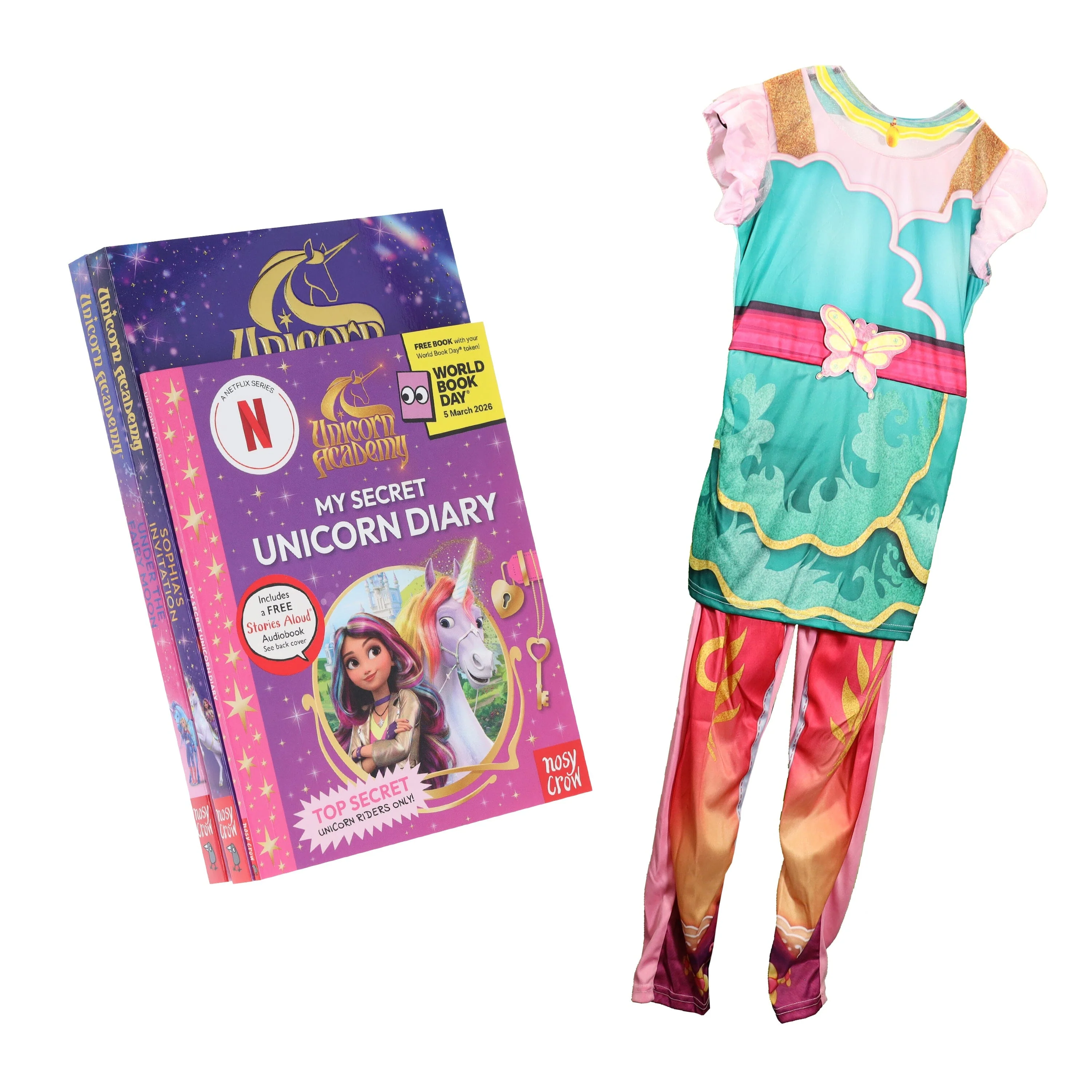 Unicorn Academy Series & My Secret Unicorn Diary: A World Book Day 2026 by Nosy Crow 3 Books Collection Set With Unicorn Academy Ava Costume - Image 10