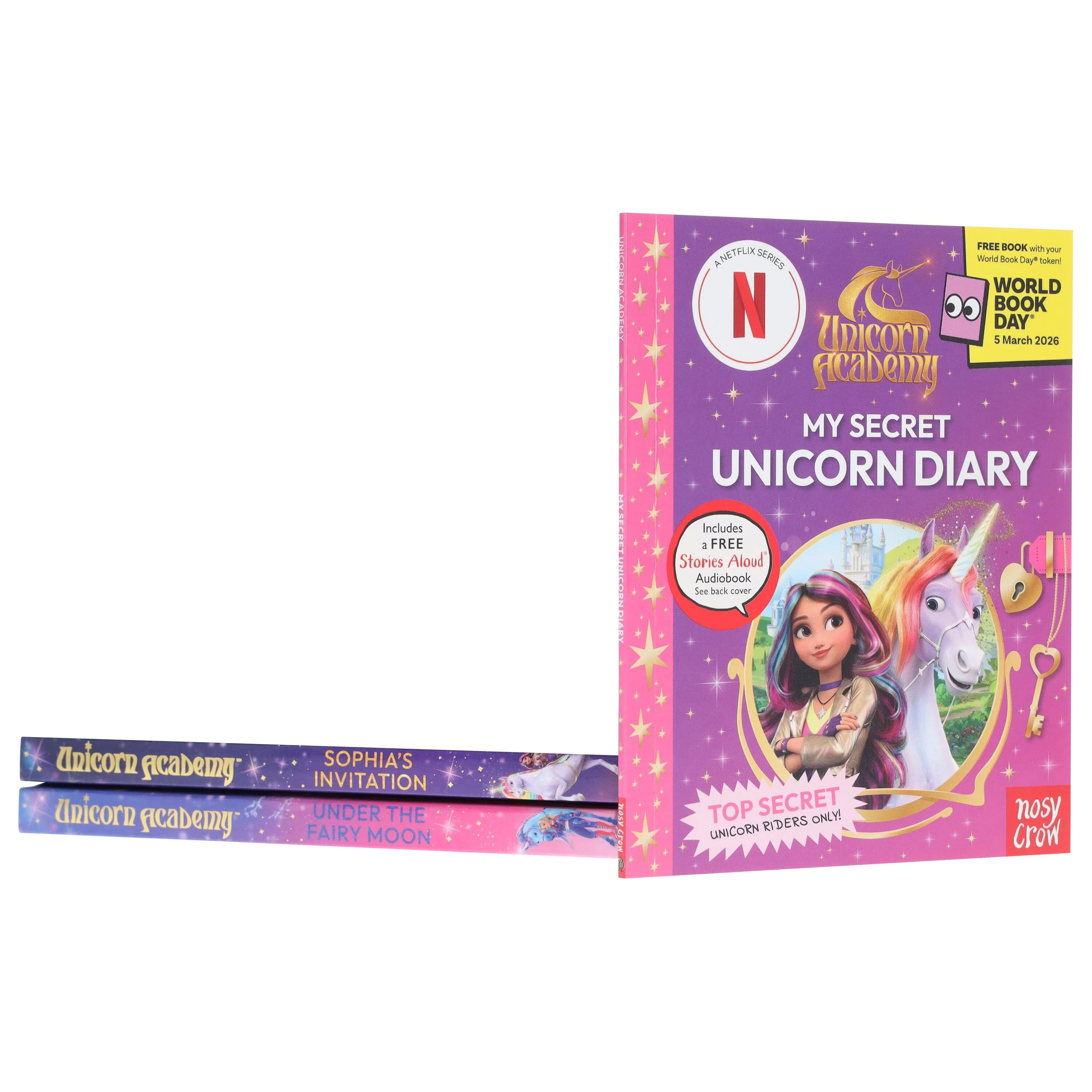 Unicorn Academy Series & My Secret Unicorn Diary: A World Book Day 2026 by Nosy Crow 3 Books Collection Set With Unicorn Academy Ava Costume - Image 6