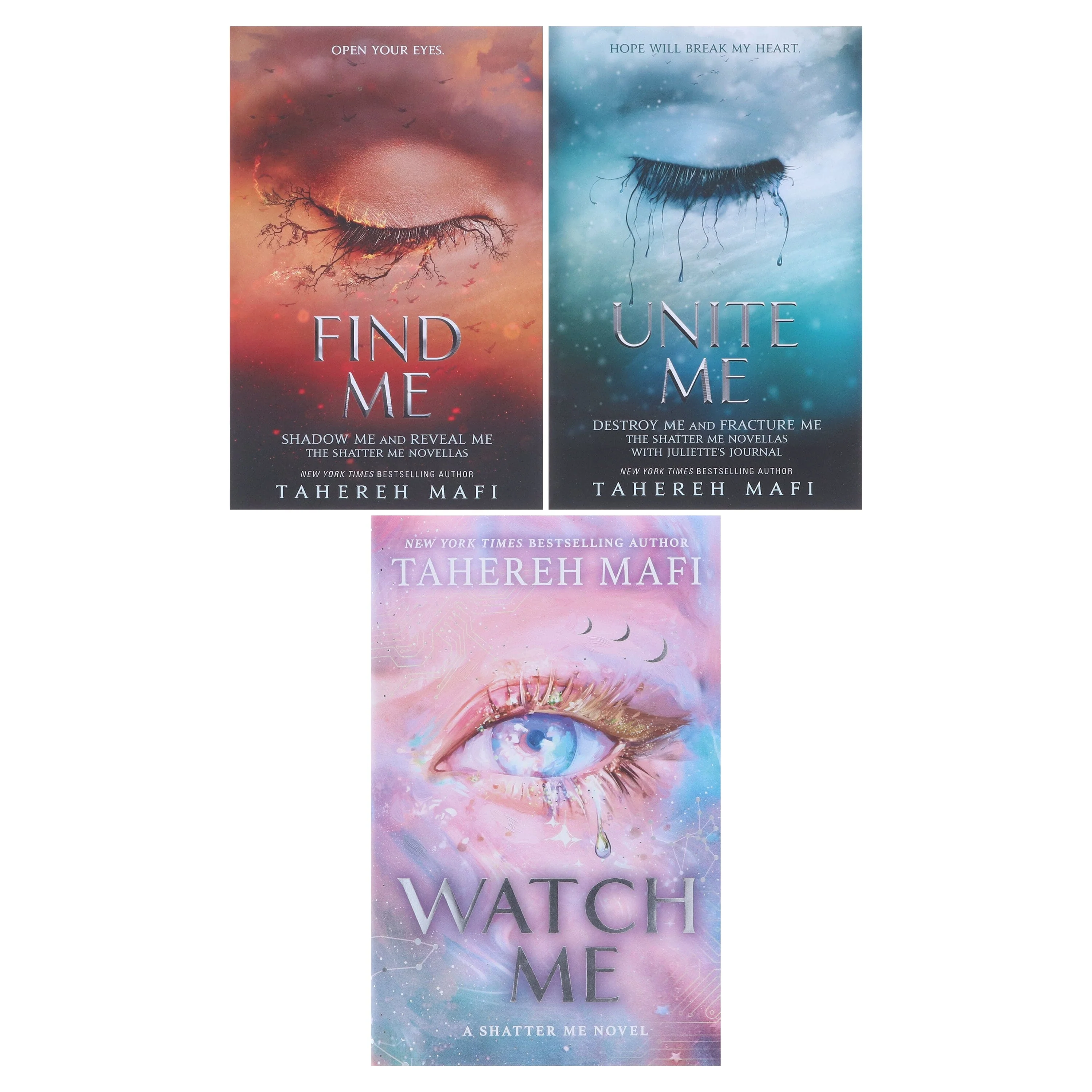 Shatter Me by Tahereh Mafi: Unite Me, Find Me & Watch Me 3 Books Collection Set - Age 14+ - Paperback/Hardback - Image 2