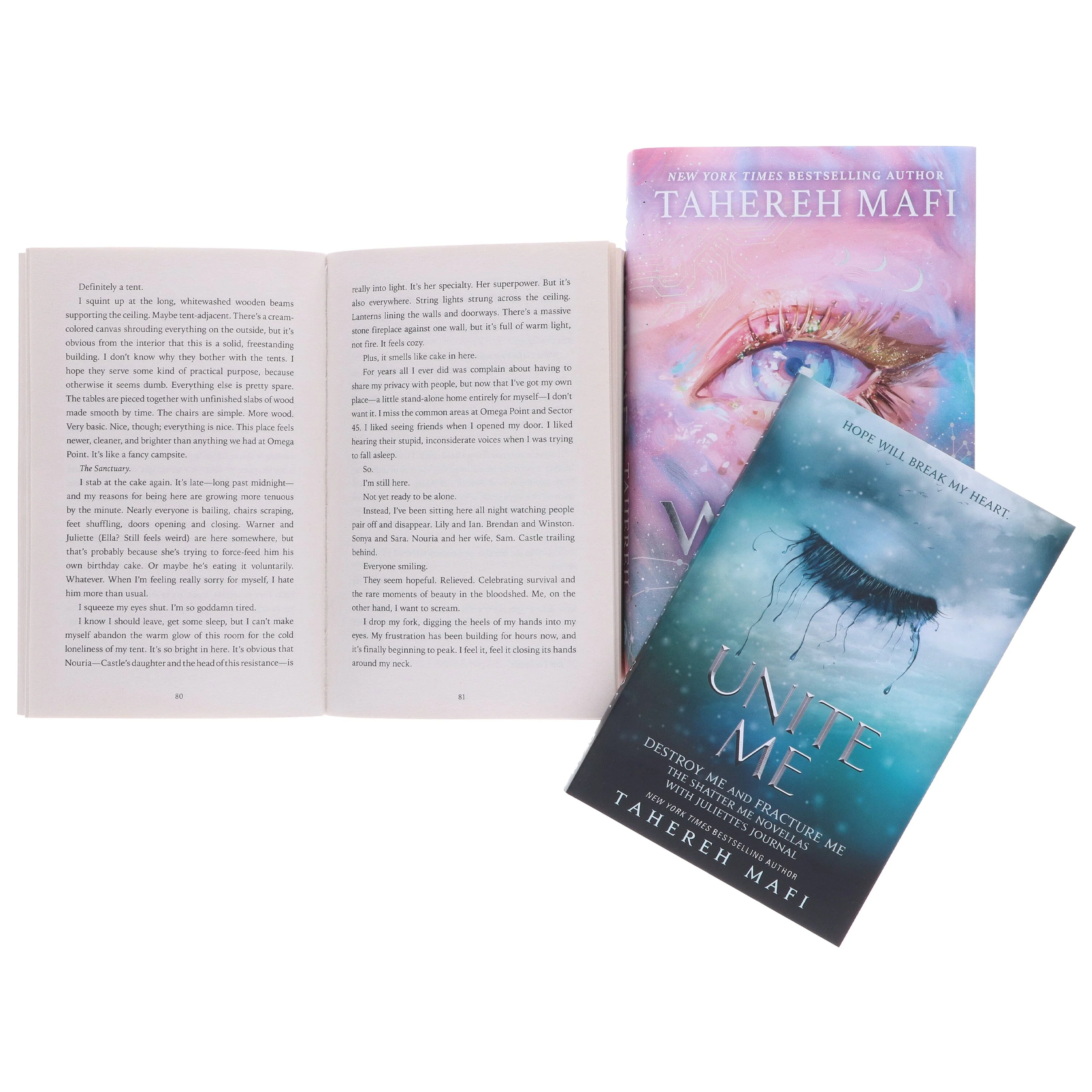 Shatter Me by Tahereh Mafi: Unite Me, Find Me & Watch Me 3 Books Collection Set - Age 14+ - Paperback/Hardback - Image 7