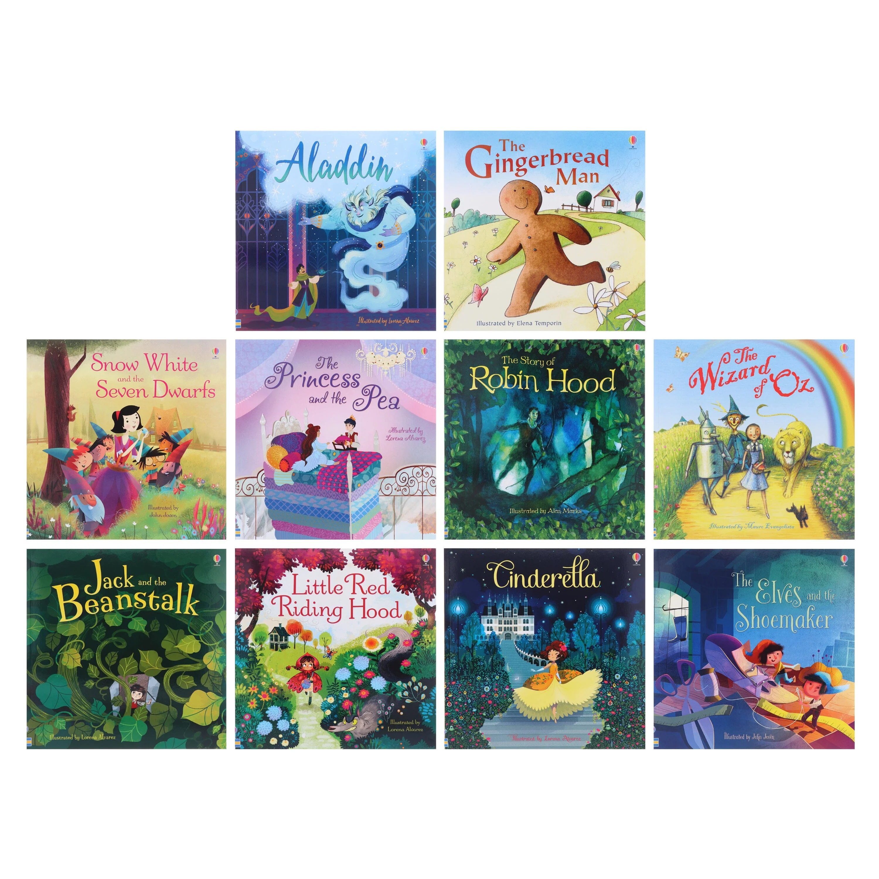 Usborne Picture Collection & Red's Rainbow: 13 Books Collection Set - Ages 2-8 - Paperback - Image 2