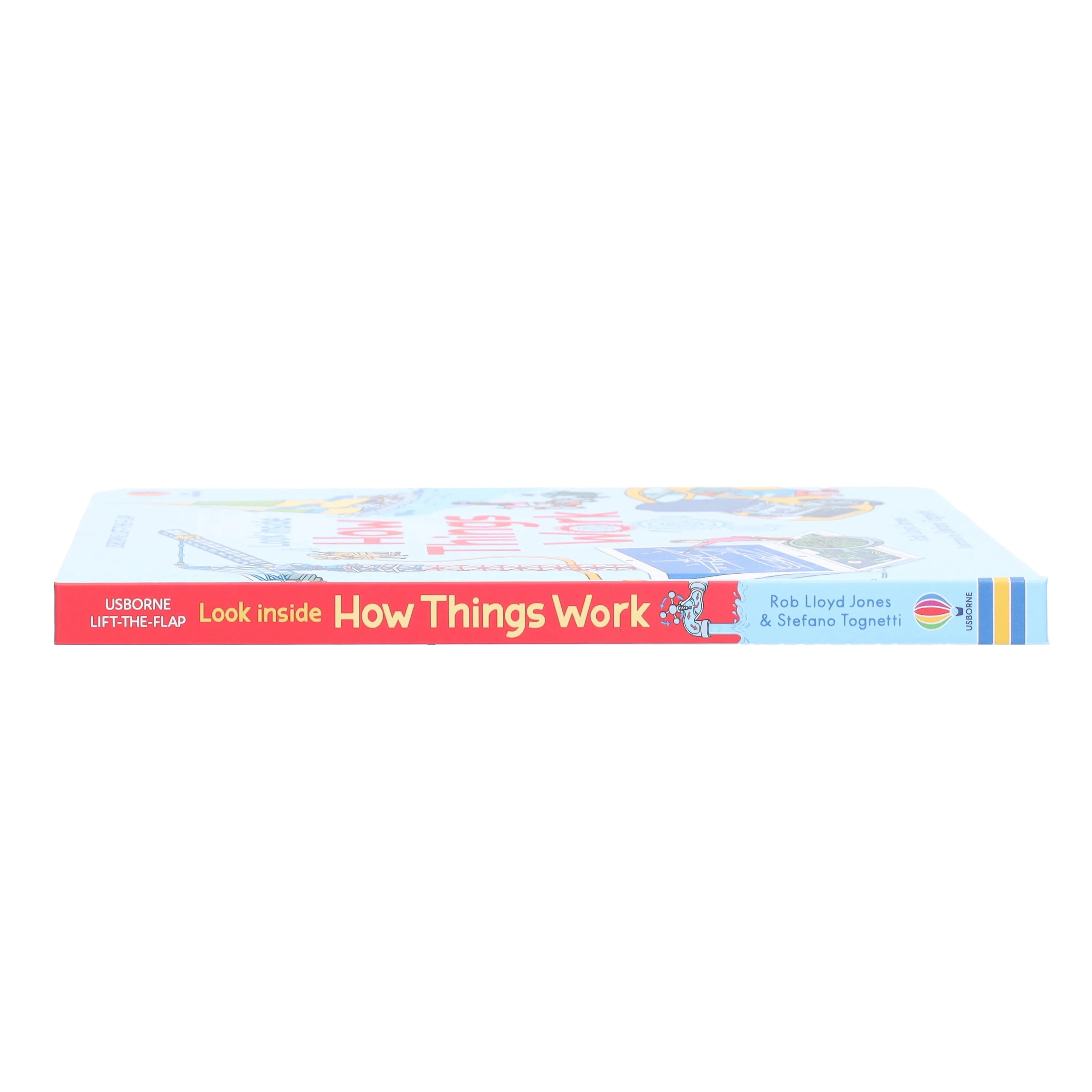Usborne Lift-The-Flap Look Inside How Things Work by Rob Lloyd Jones - Ages 5+ - Board Book - Image 4