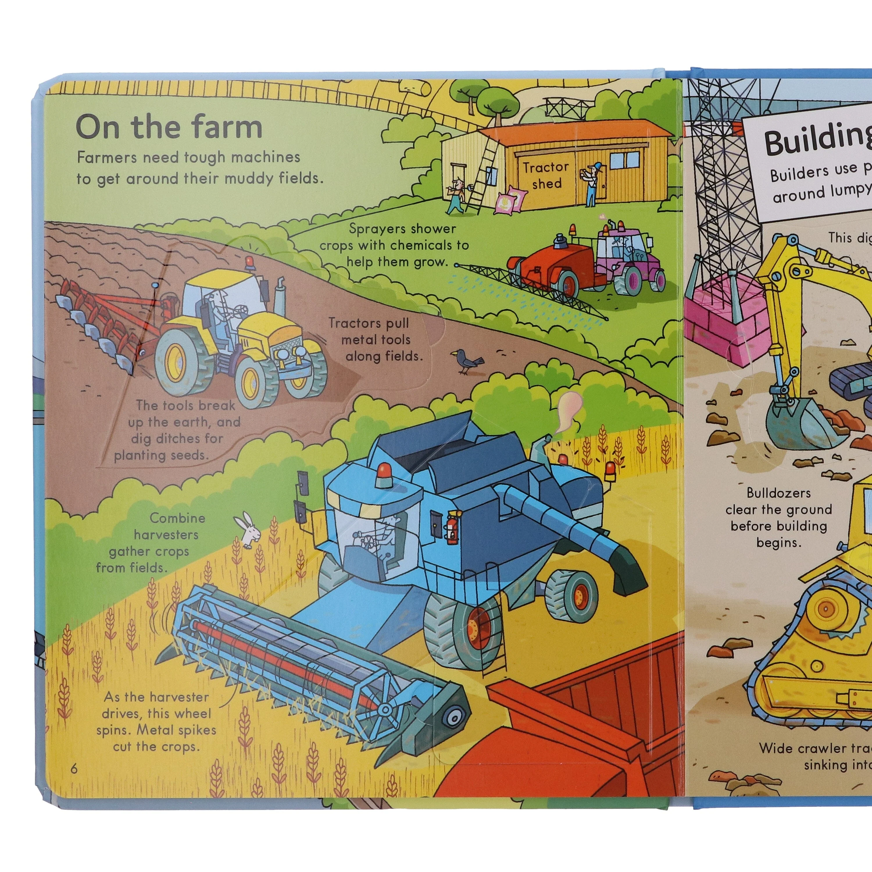 Usborne Lift-The-Flap Look Inside Things That Go by Rob Lloyd Jones - Ages 5+ - Board Book - Image 5