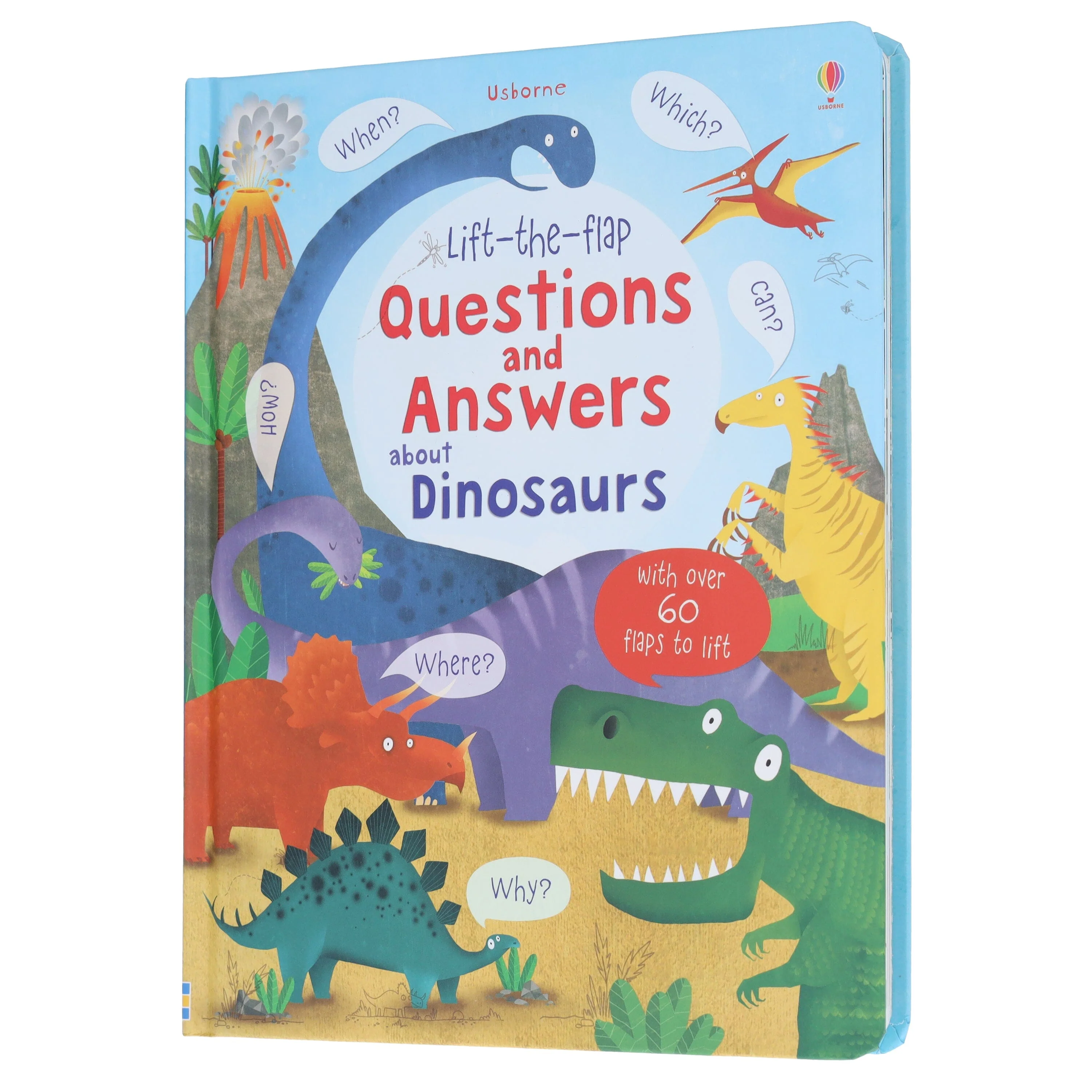 Usborne: Lift-the-flap Questions and Answers about Dinosaurs by Katie Daynes - Ages 5+ - Board Book - Image 4