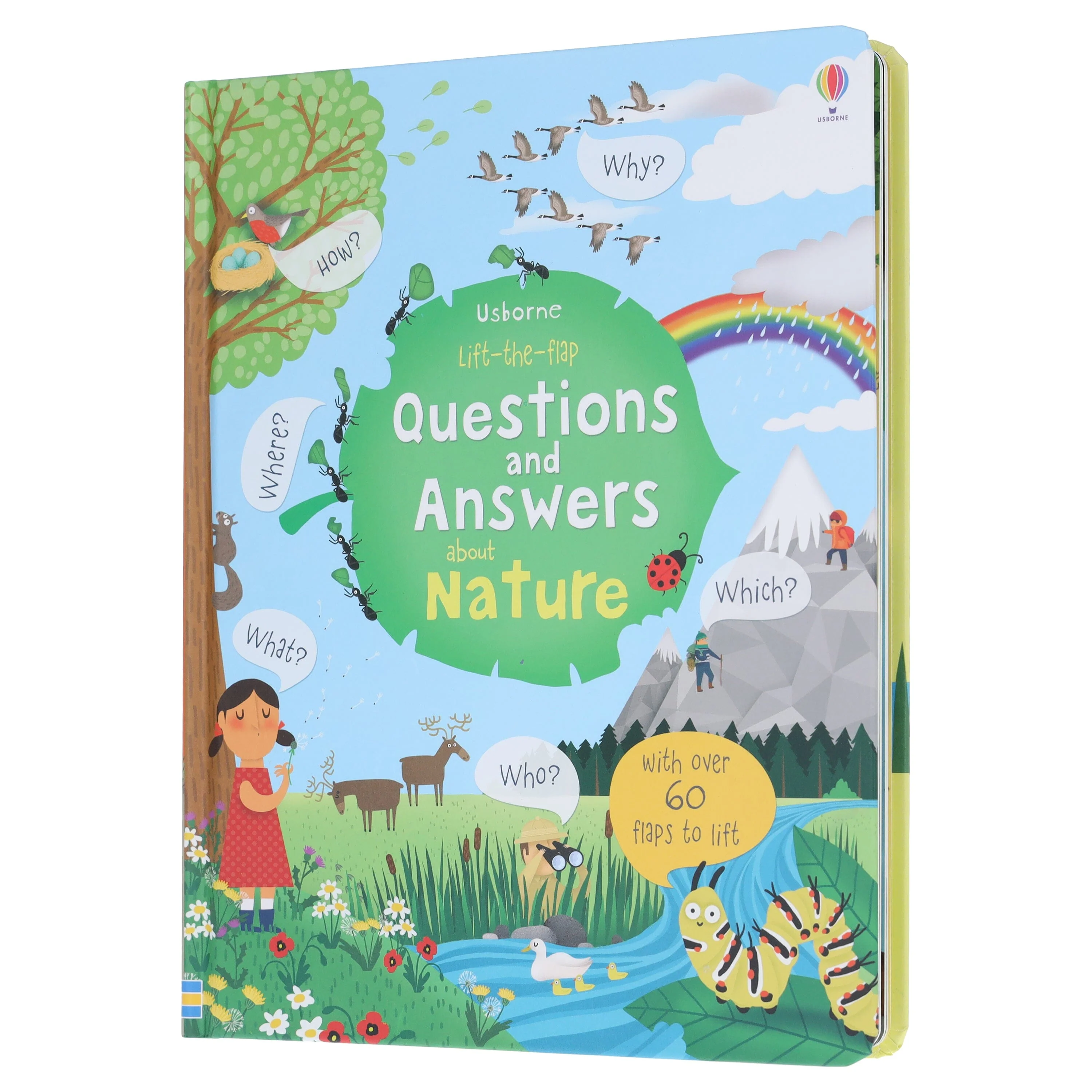 Usborne: Lift the Flap Questions and Answers About Nature by Katie Daynes - Ages 5+ - Board Book - Image 4