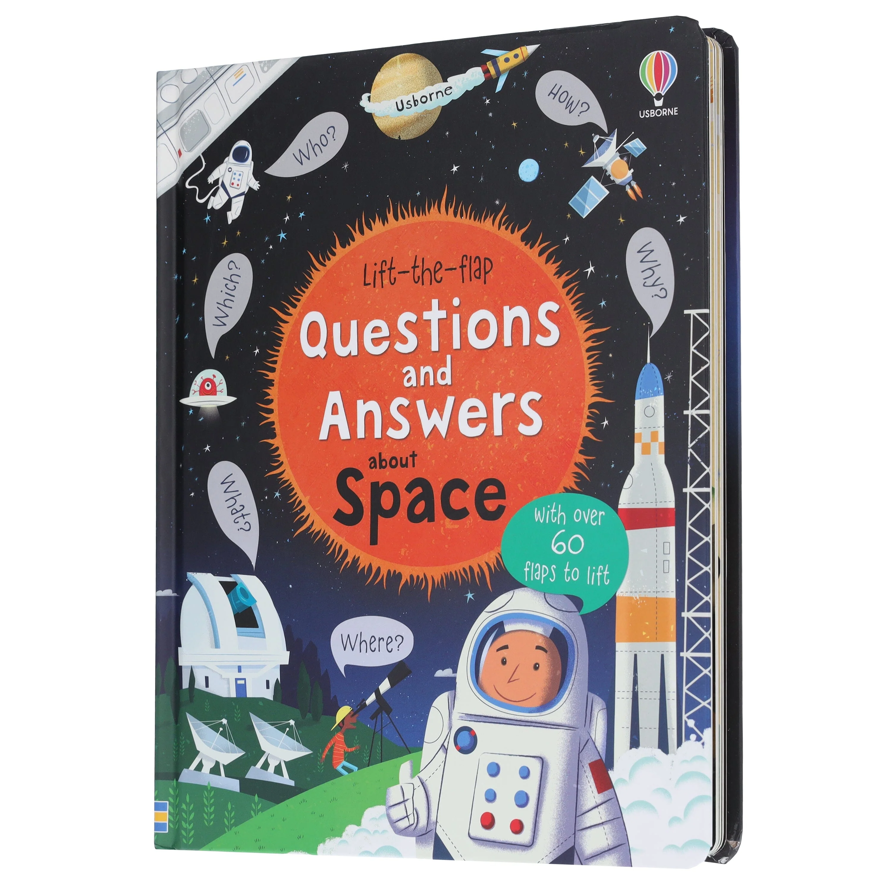 Usborne: Lift-the-Flap Questions and Answers About Space by Katie Daynes - Ages 5+ - Board Book - Image 4