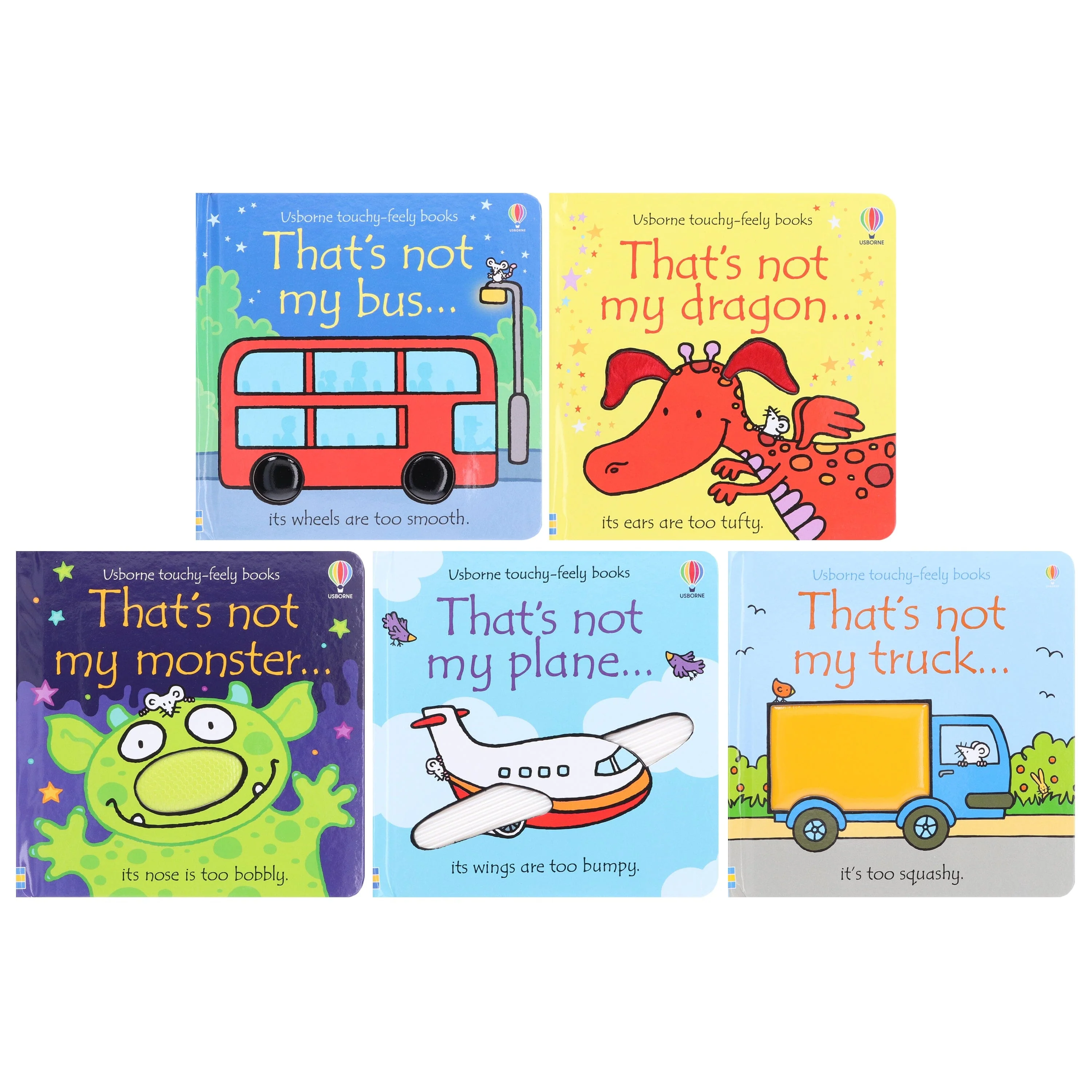 Usborne touchy feely books: That's not my... Series 1 & 2 By Fiona Watt & Rachel Wells: 10 Books Collection Set - Ages 0-3 - Board Book - Image 2