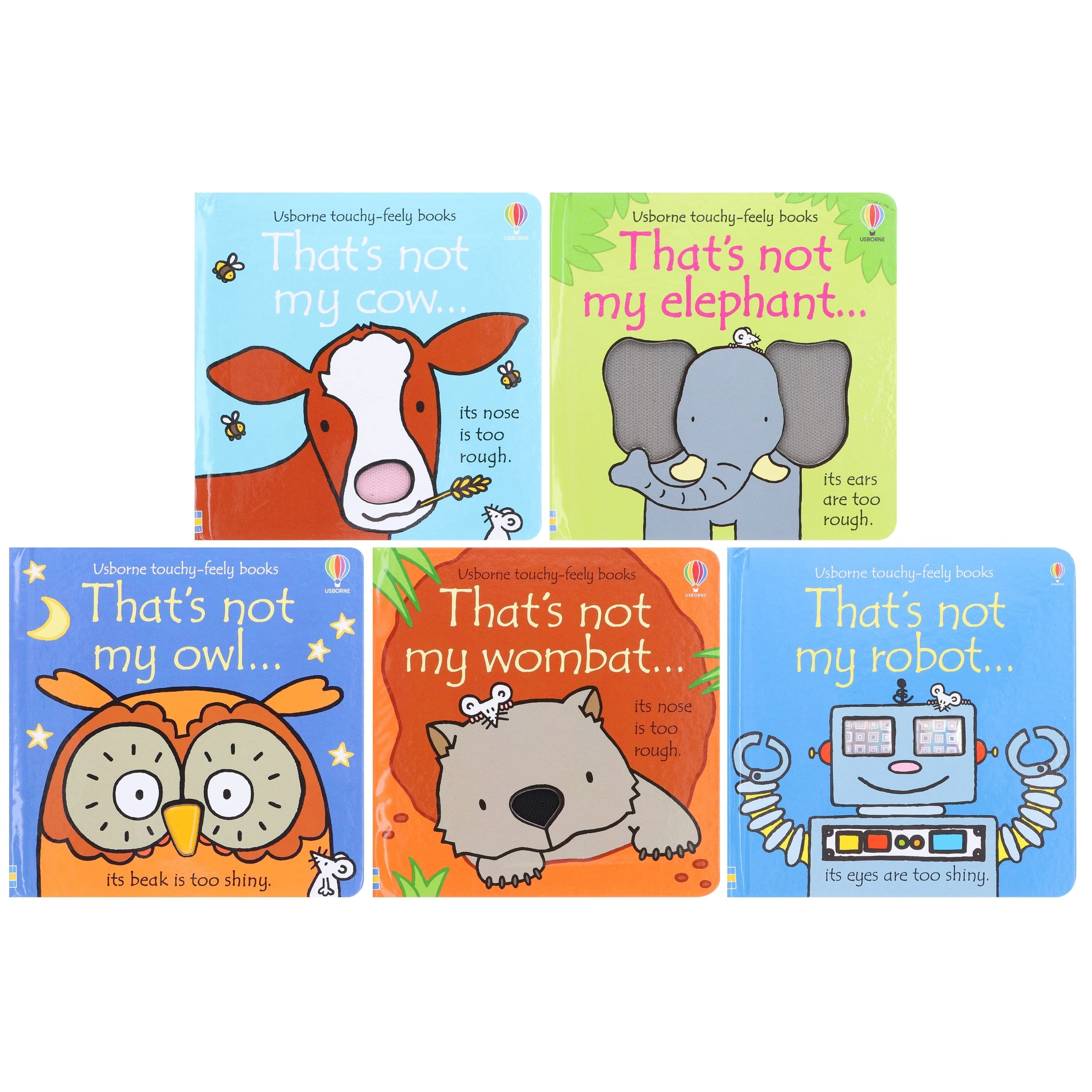 Usborne touchy feely books: That's not my... Series 1 & 2 By Fiona Watt & Rachel Wells: 10 Books Collection Set - Ages 0-3 - Board Book - Image 3