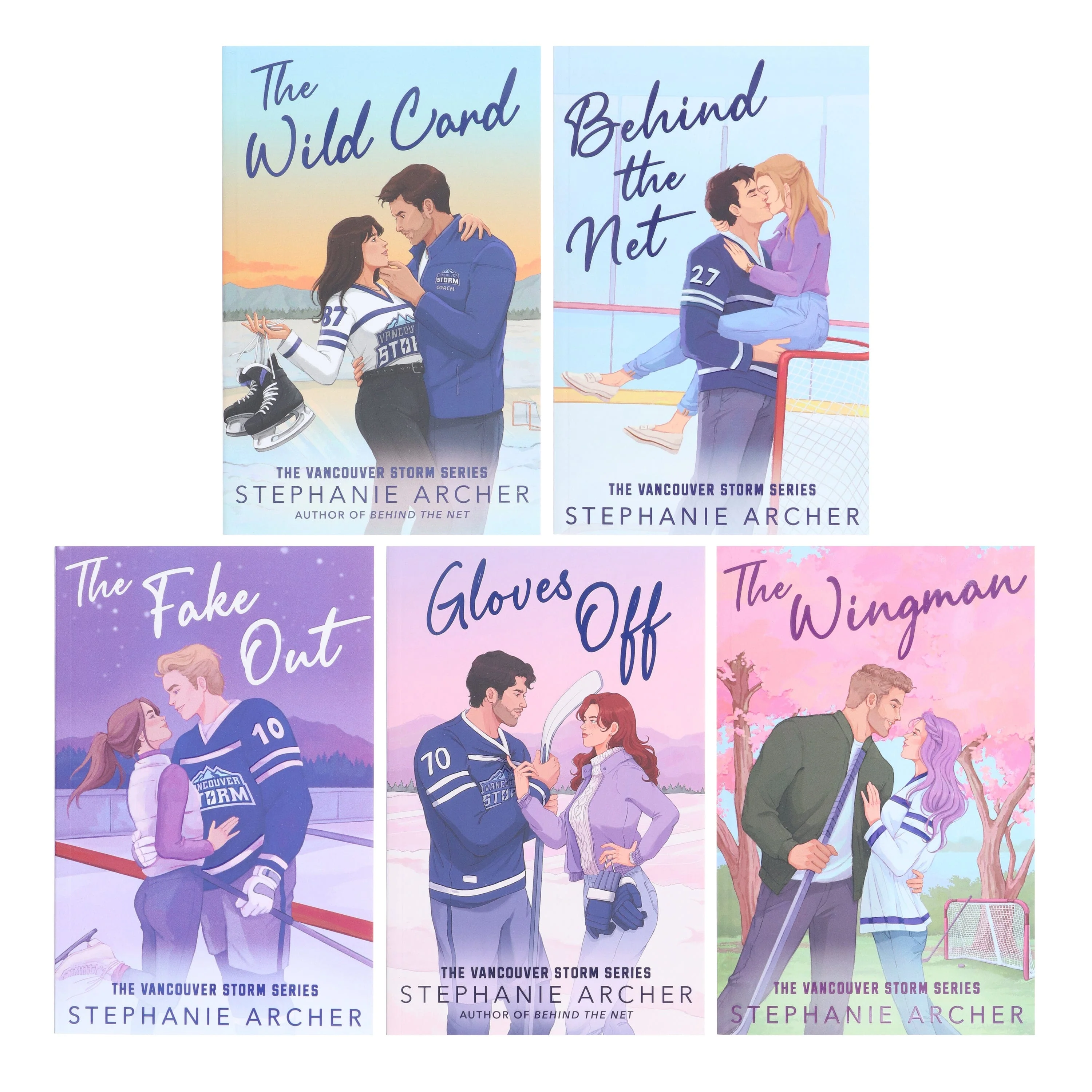 Vancouver Storm Series by Stephanie Archer 5 Books Collection Set - Fiction - Paperback - Image 2