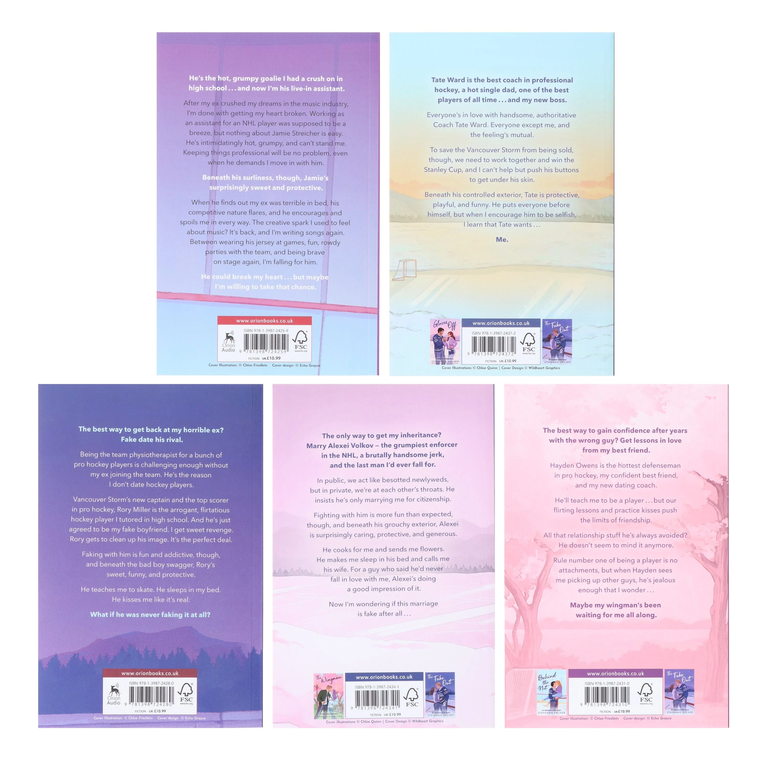 Vancouver Storm Series by Stephanie Archer 5 Books Collection Set - Fiction - Paperback - Image 3