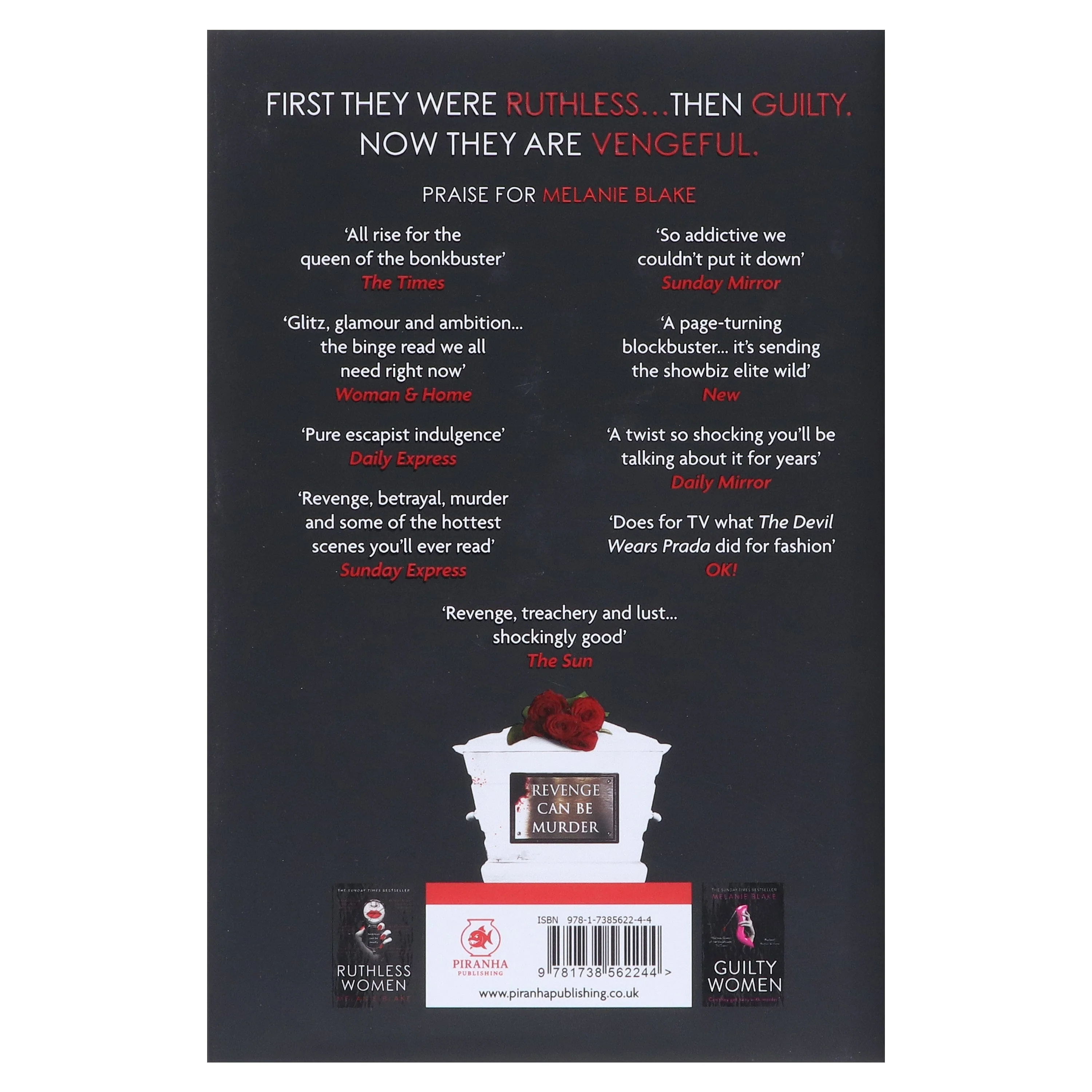 Vengeful Women by Melanie Blake: Limited Luxury Collectors Edition With Sprayed Edges - Fiction - Hardback - Image 3