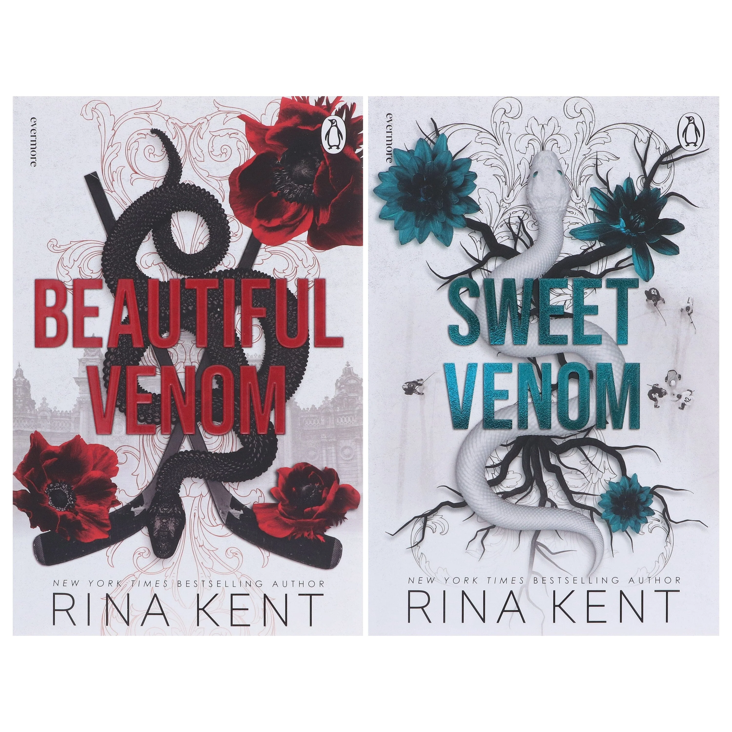 Vipers Series (Beautiful Venom & Sweet Venom) by Rina Kent 2 Books Collection Set - Dark Romance Fiction - Paperback - Image 2