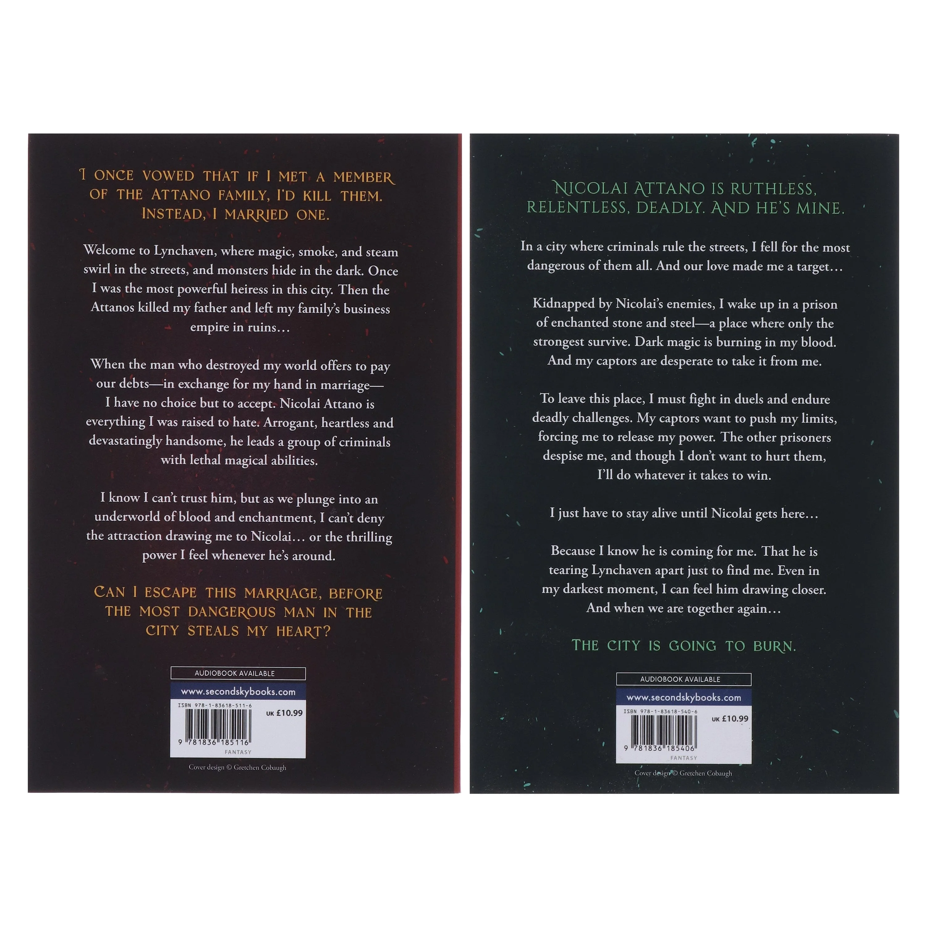 Vows of Vengeance Series by Alexis L. Menard 2 Books Collection Set - Fiction - Paperback - Image 3