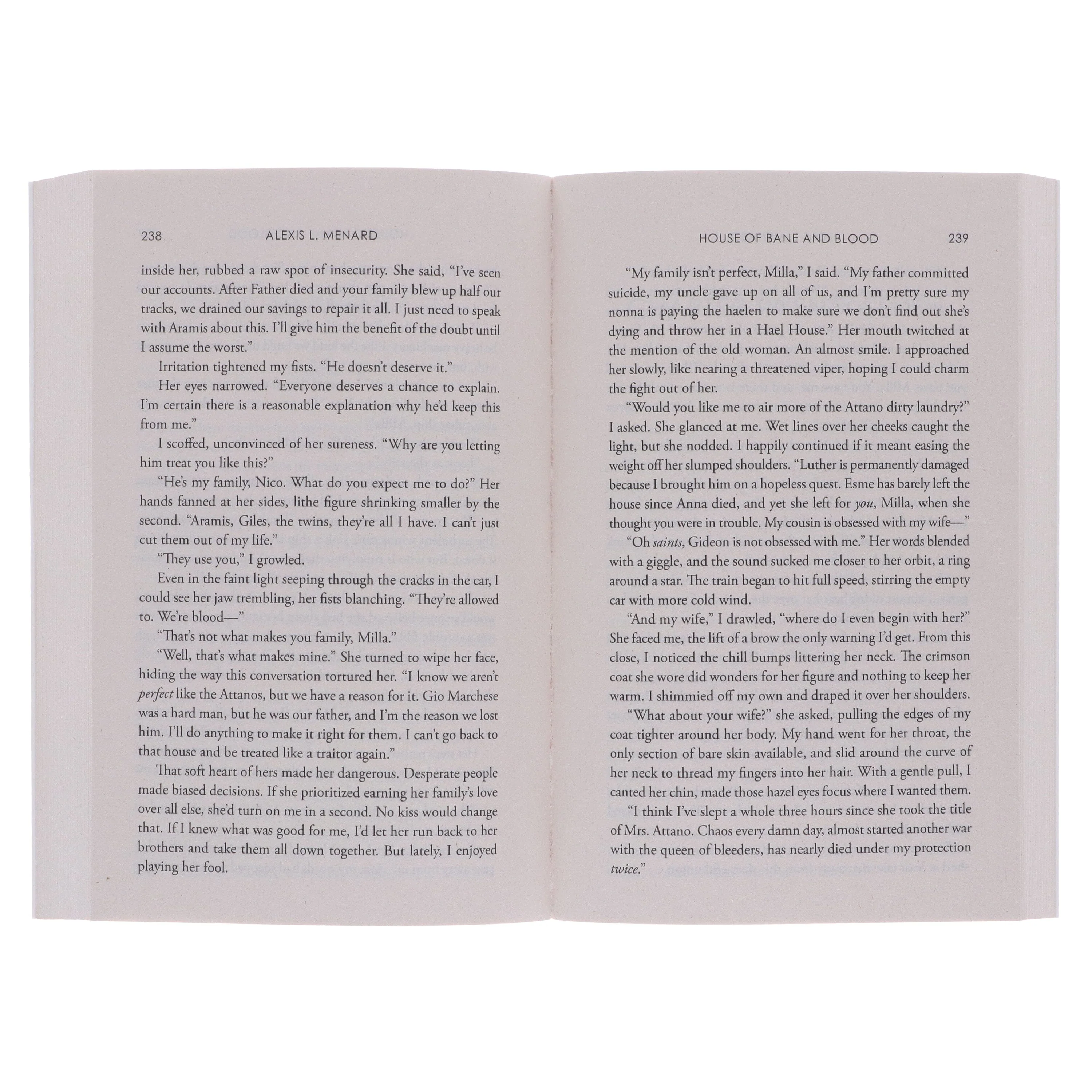 Vows of Vengeance Series by Alexis L. Menard 2 Books Collection Set - Fiction - Paperback - Image 5