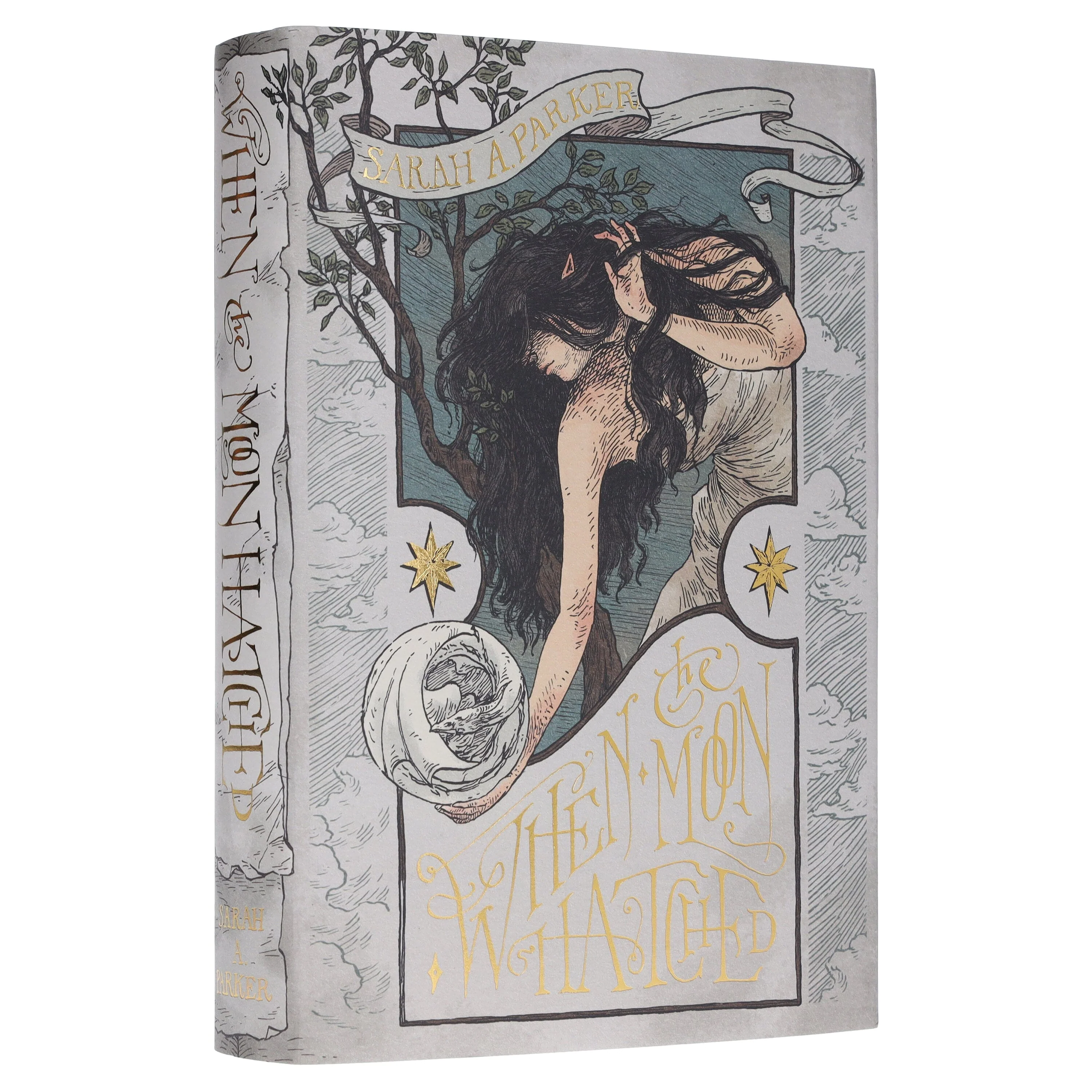 When the Moon Hatched Deluxe Collector's Edition by Sarah A. Parker (The Moonfall Series, Book 1) - Fiction - Hardback - Image 4