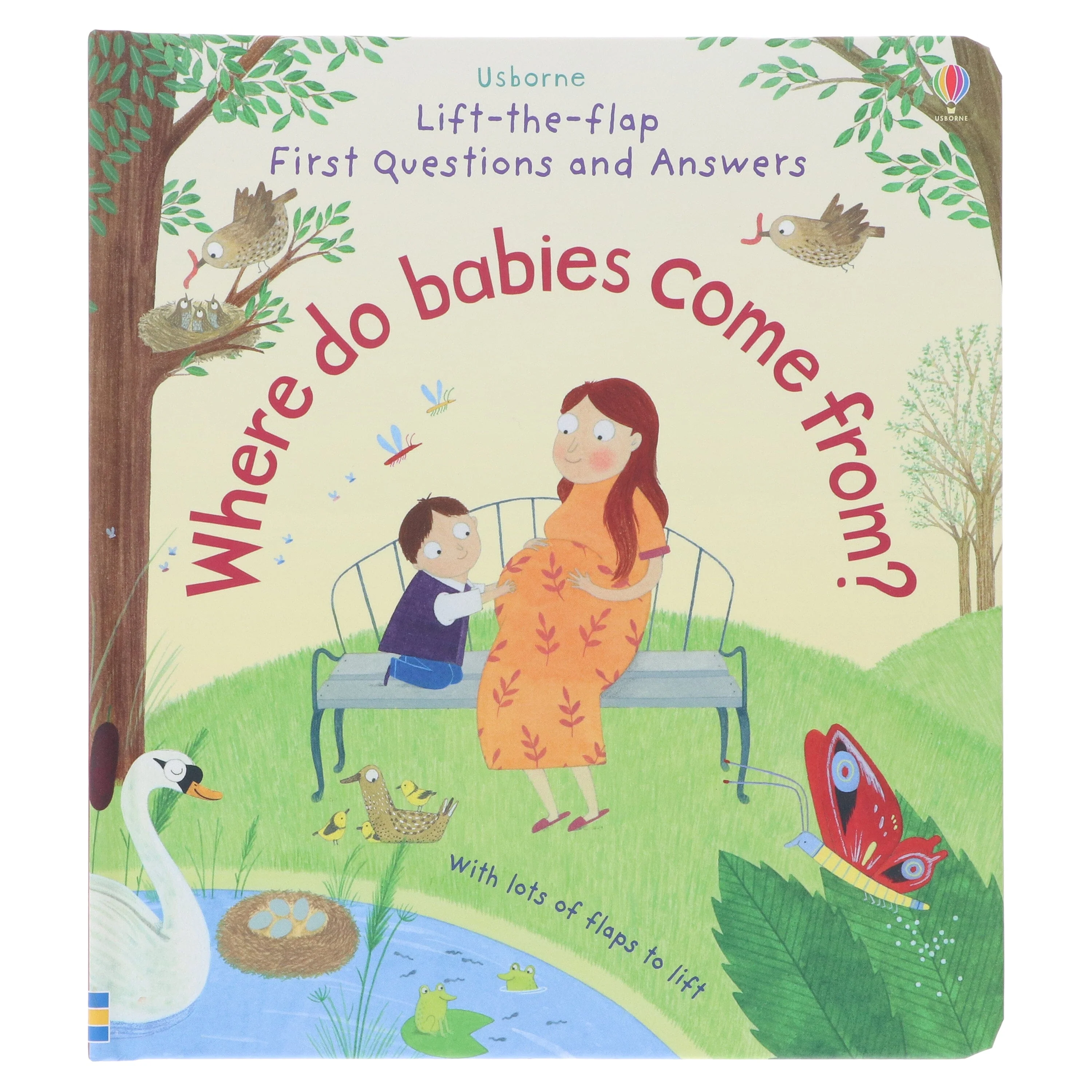 Where Do Babies Come from? (Usborne: Lift-The-Flap First Questions & Answers) - Ages 3-5 - Board Book - Image 2