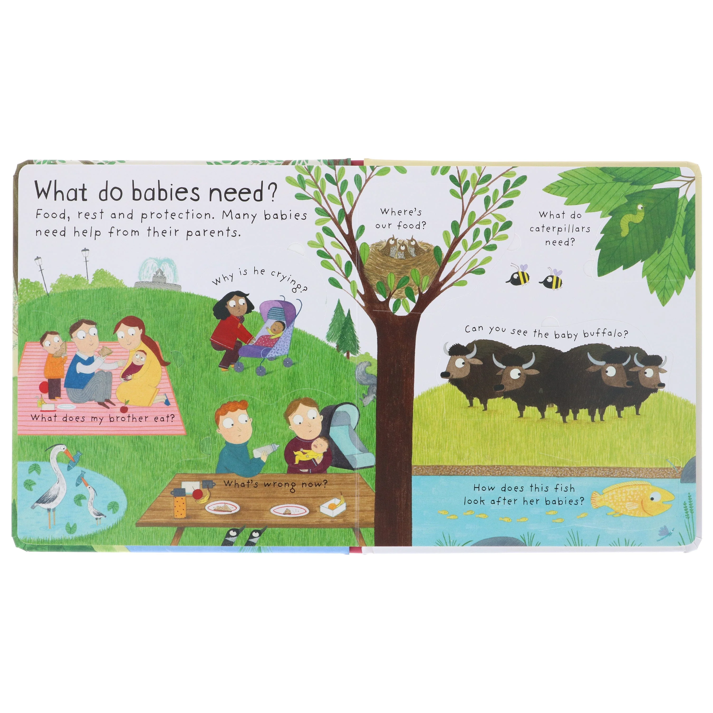 Where Do Babies Come from? (Usborne: Lift-The-Flap First Questions & Answers) - Ages 3-5 - Board Book - Image 5