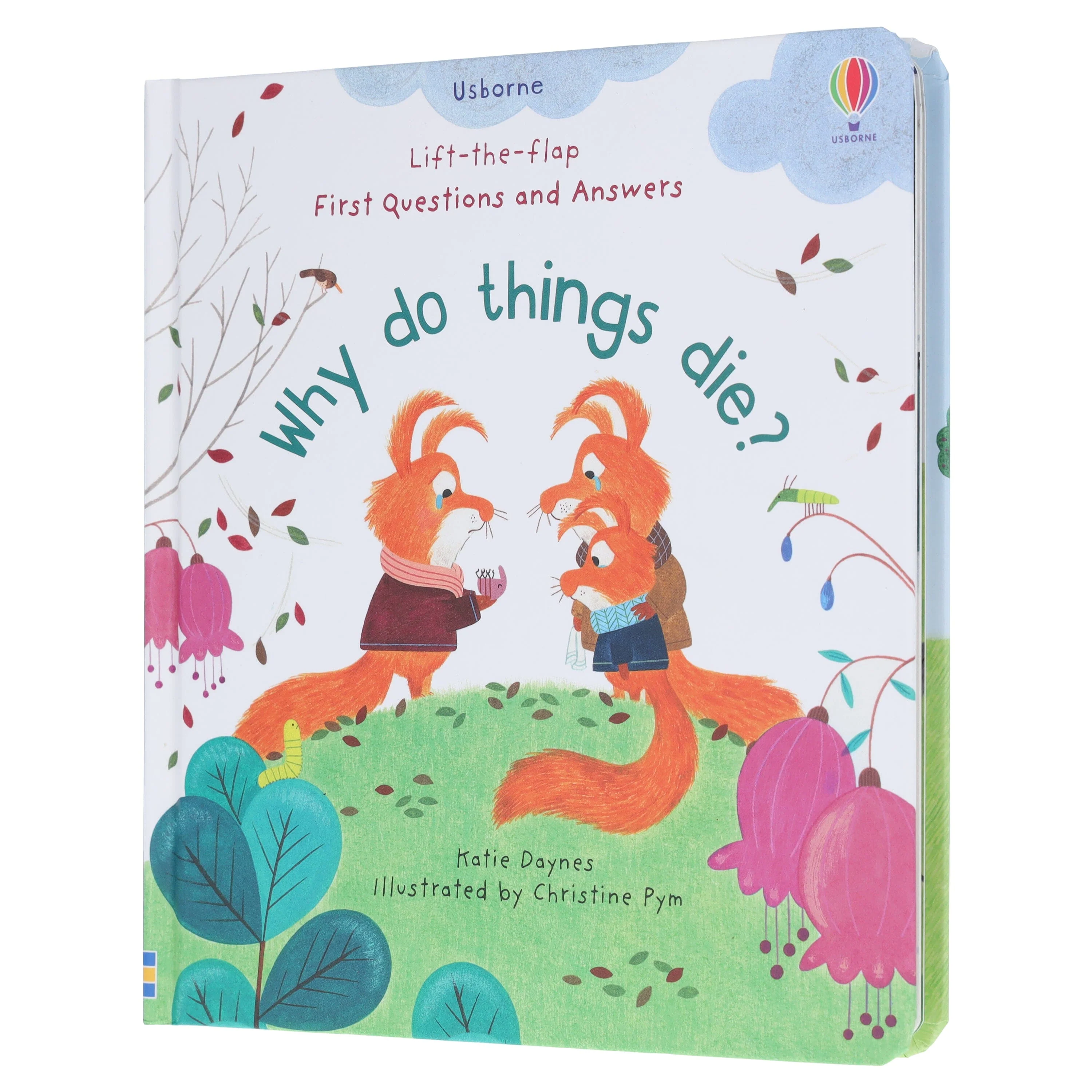 Why Do Things Die? (Usborne: Lift the Flap First Questions & Answers) - Ages 4+ - Board Book - Image 4