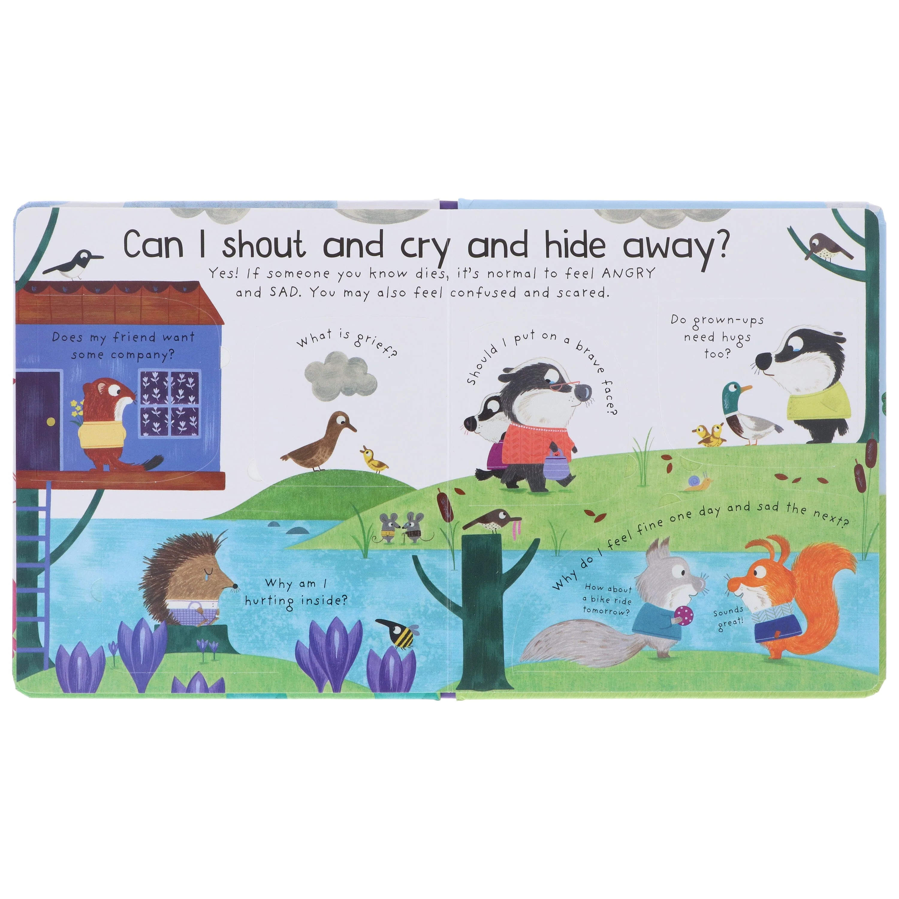 Why Do Things Die? (Usborne: Lift the Flap First Questions & Answers) - Ages 4+ - Board Book - Image 5
