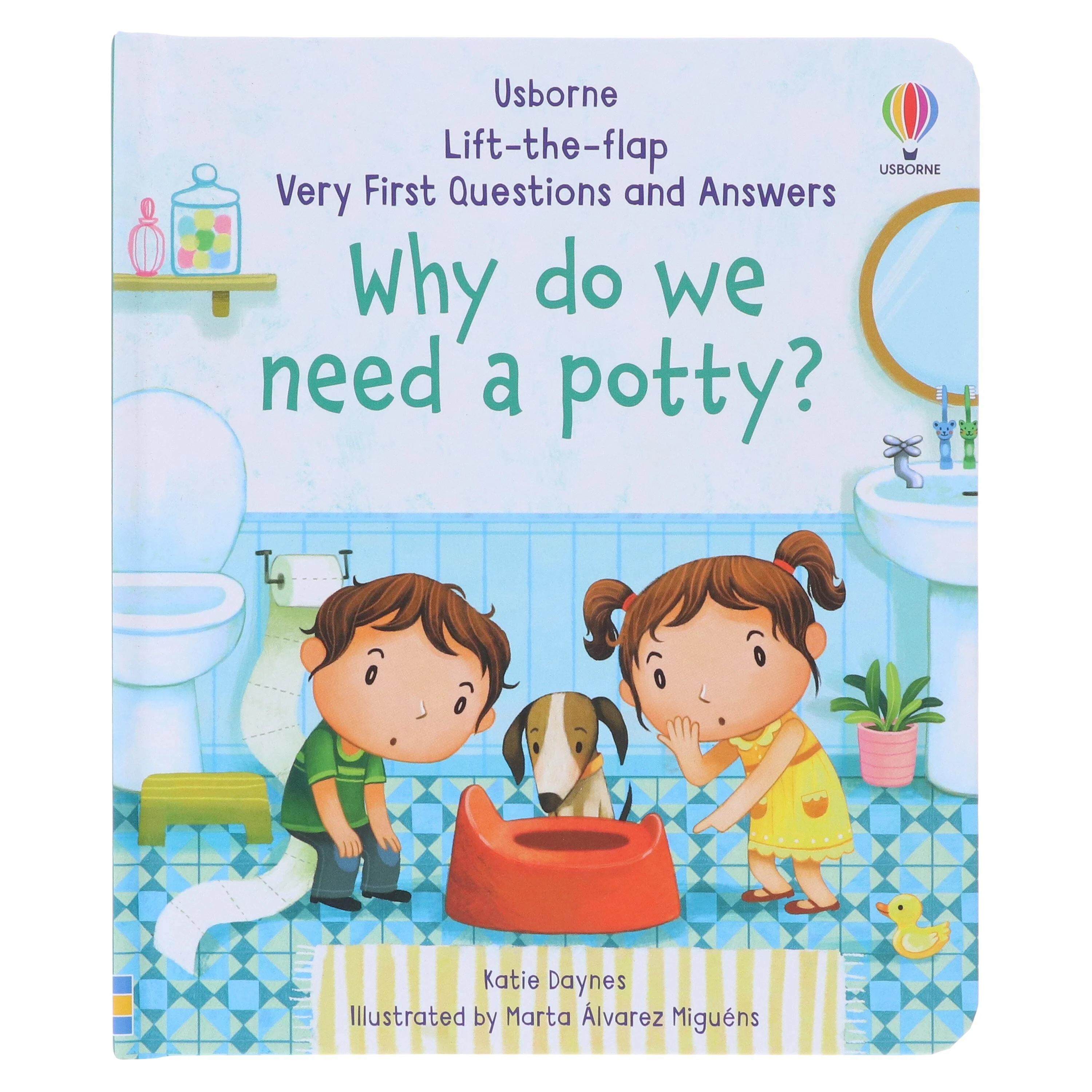 Why Do We Need A Potty? (Very First Lift-the-Flap Questions & Answers) by Katie Daynes - Ages 2+ - Board Book - Image 2