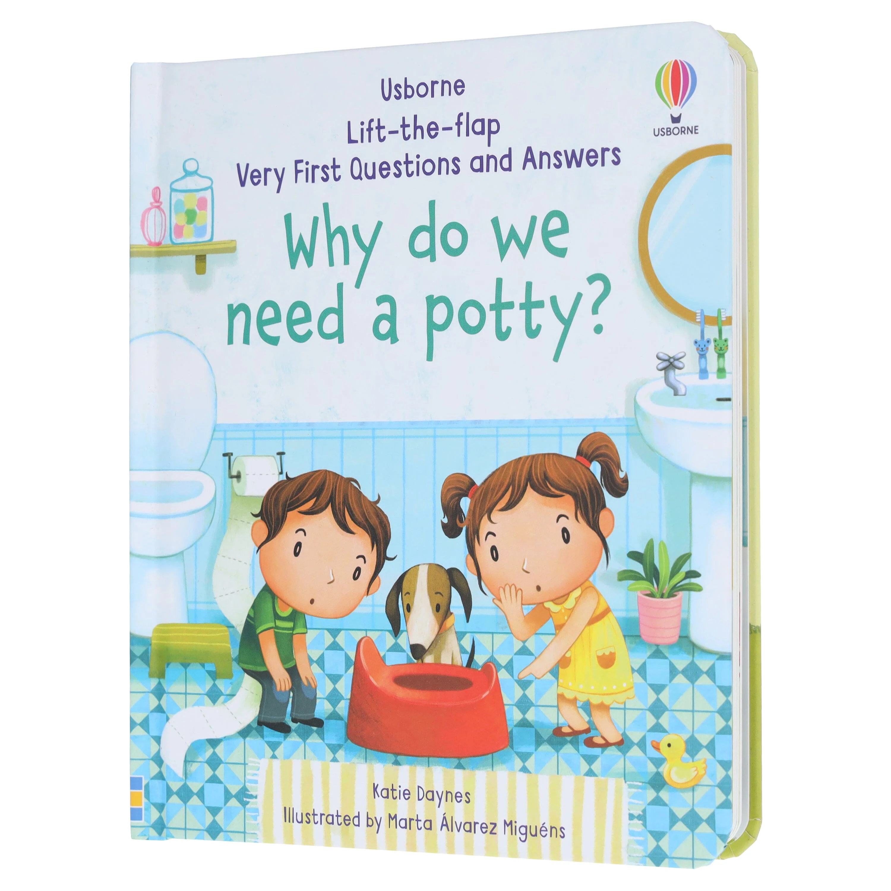 Why Do We Need A Potty? (Very First Lift-the-Flap Questions & Answers) by Katie Daynes - Ages 2+ - Board Book - Image 4