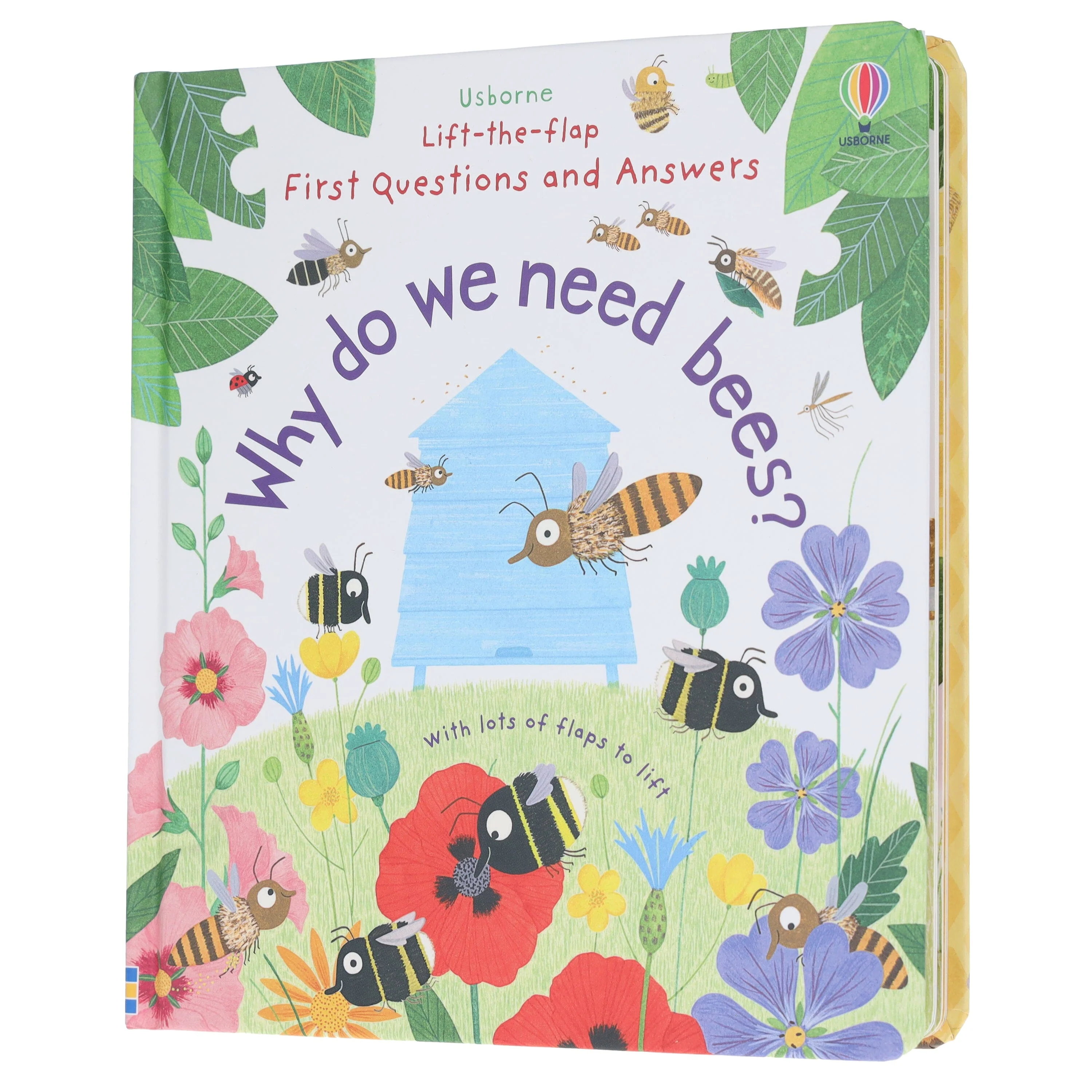 Why Do We Need Bees? (Usborne: Lift-the-Flap First Questions and Answers) by Katie Daynes - Ages 4+ - Board Book - Image 4