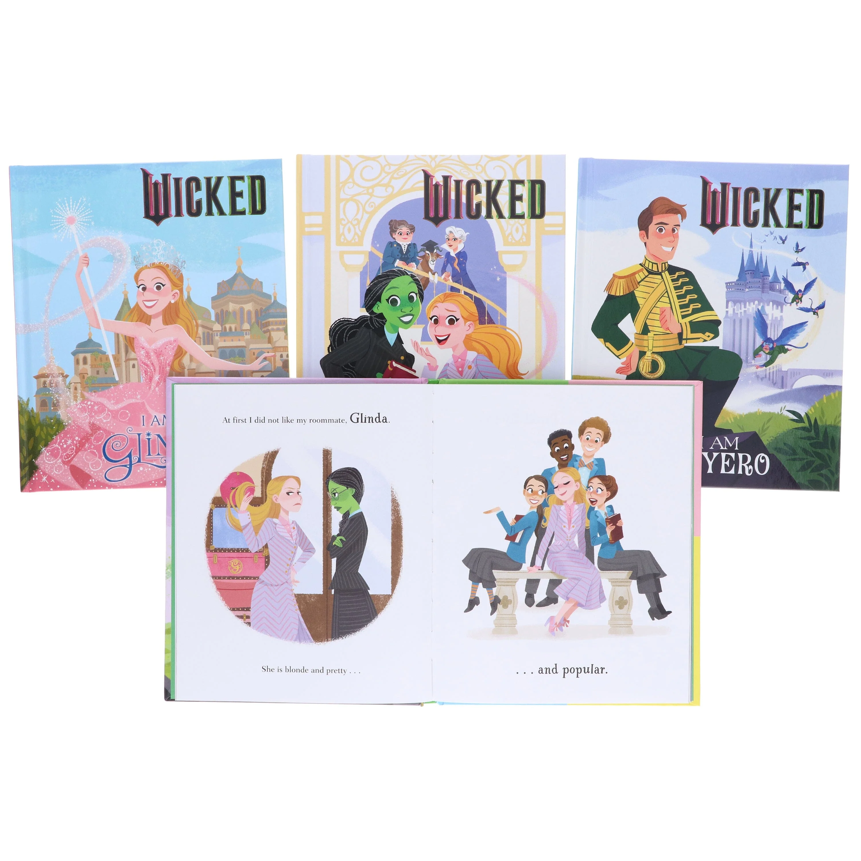 Wicked by Mary Man-Kong Illustrated 4 Books Collection Set With Witch from the West Kids Costume - Image 8