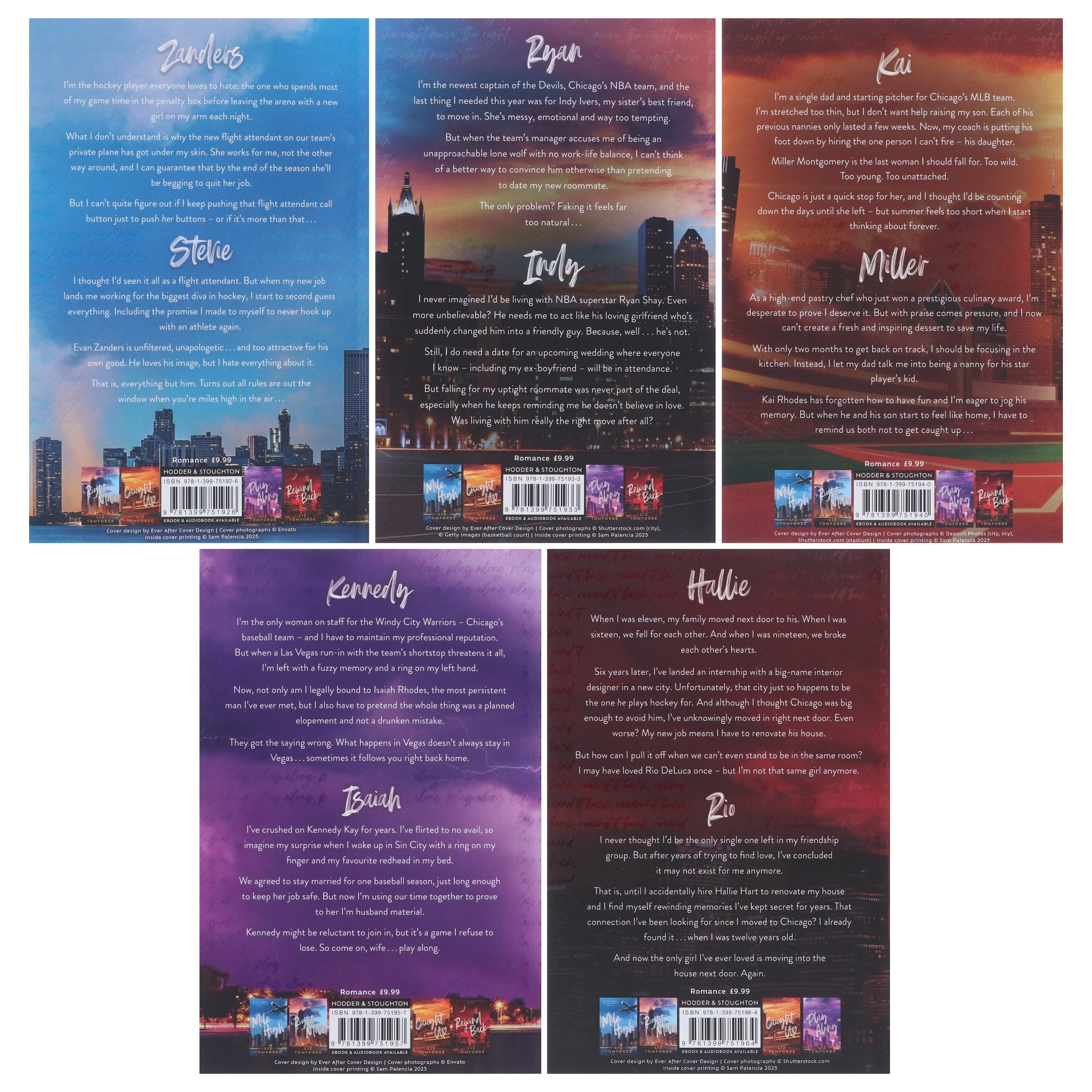 Windy City Series By Liz Tomforde: 5 Books Collection Set - Fiction - Paperback - Image 3