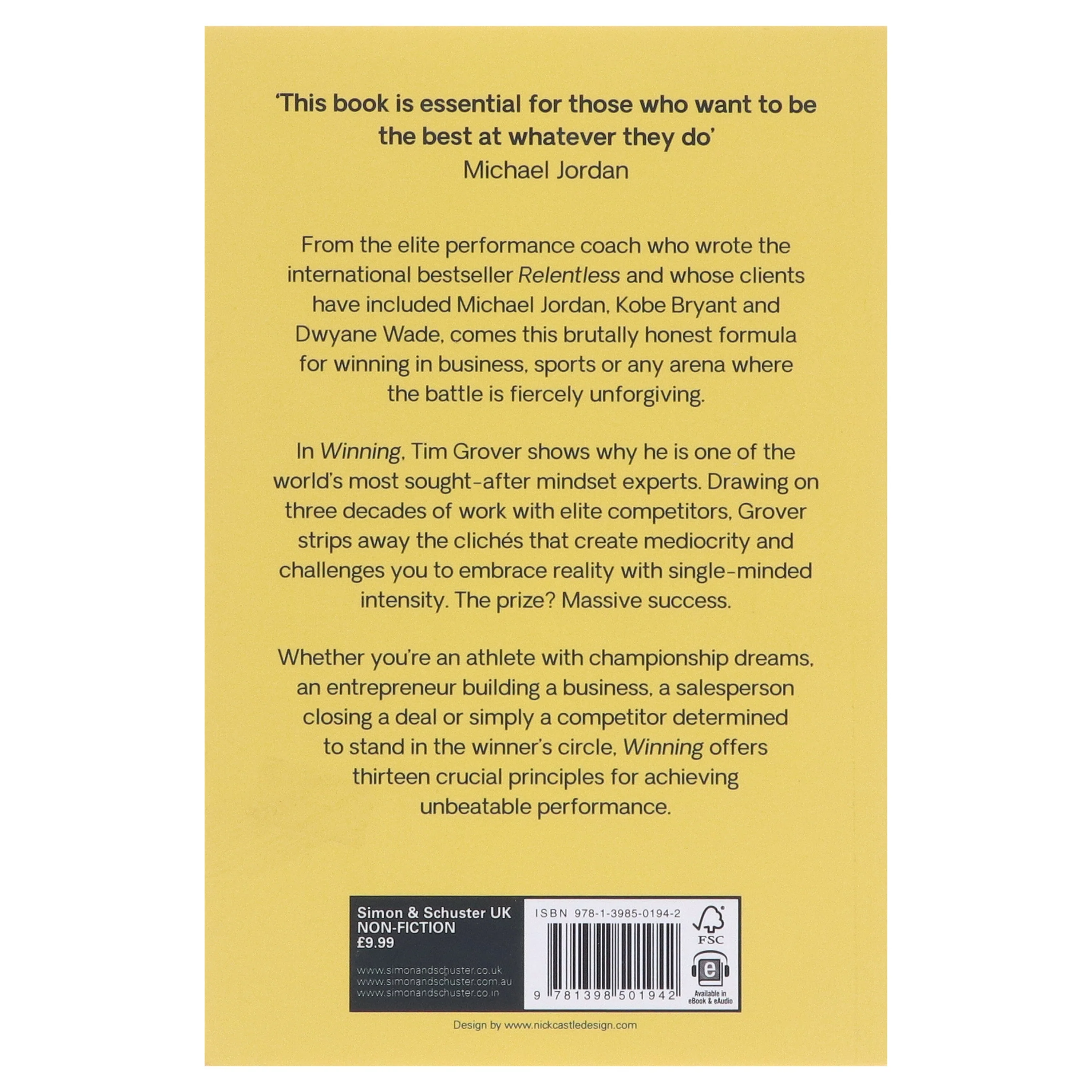 Winning: The Unforgiving Race To Greatness By TIM S. Grover - Non Fiction - Paperback - Image 3