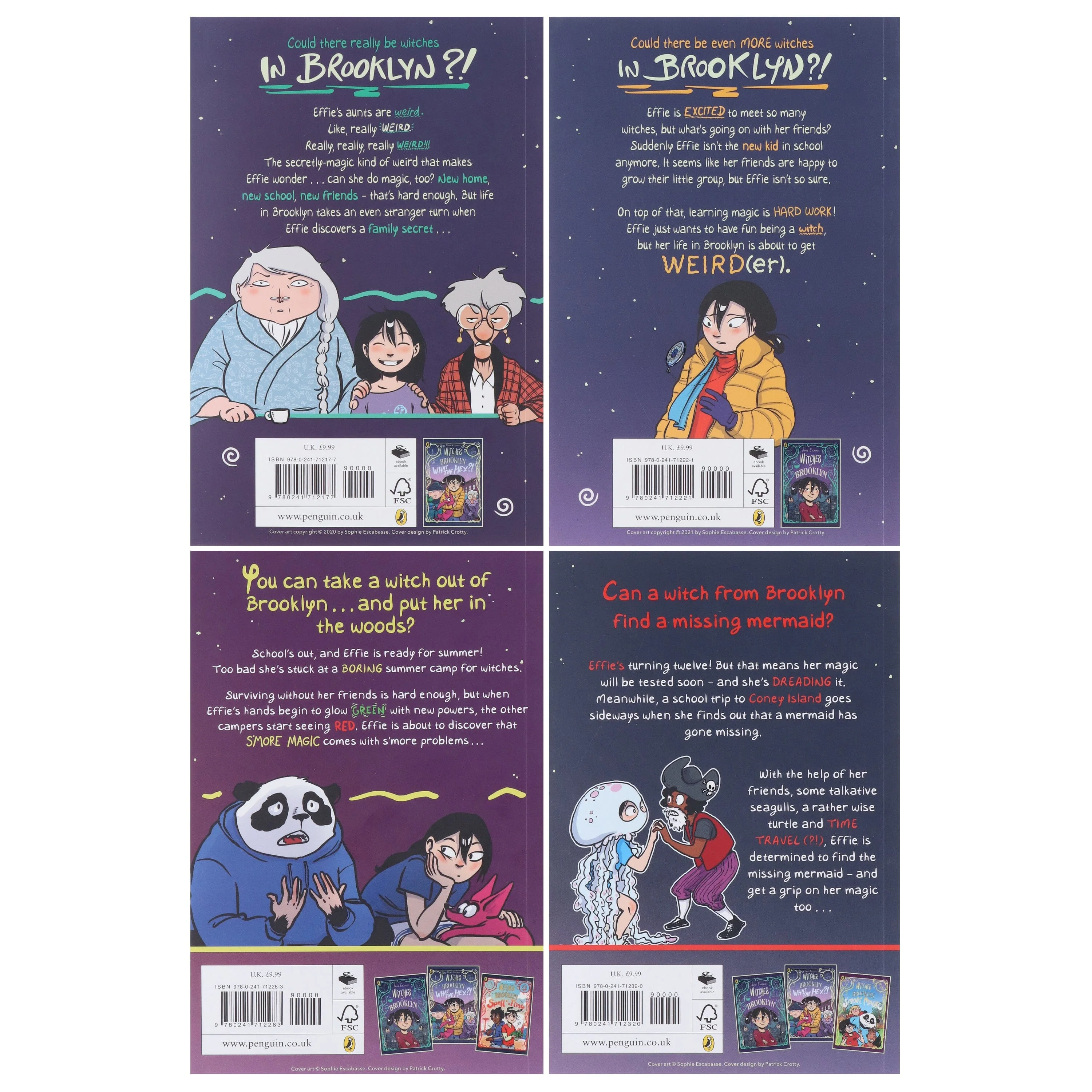 Witches of Brooklyn Graphic Novel Series by Sophie Escabasse 4 Books Collection Set - Ages 7-14 - Paperback - Image 3
